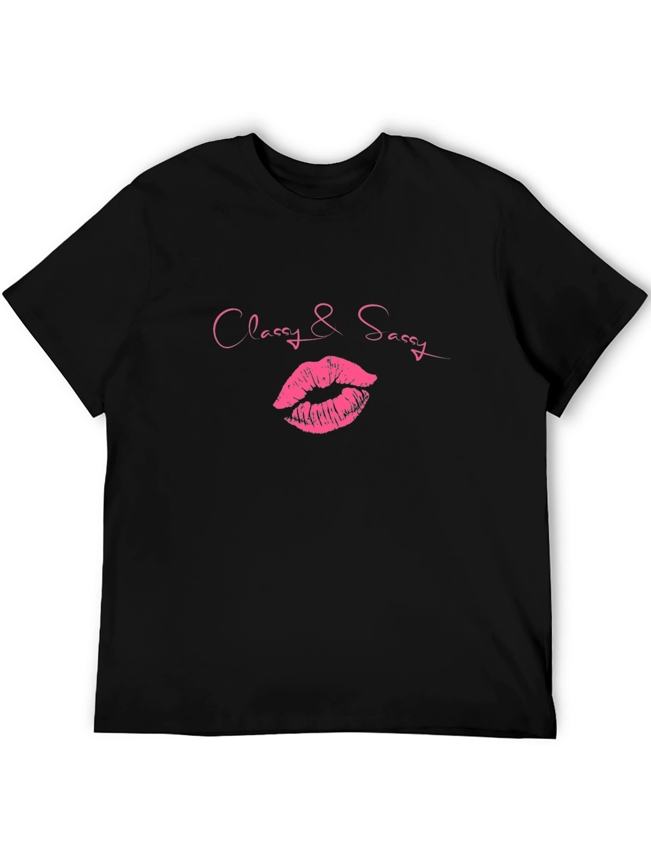 Classy & Sassy Lips Graphic T-Shirt