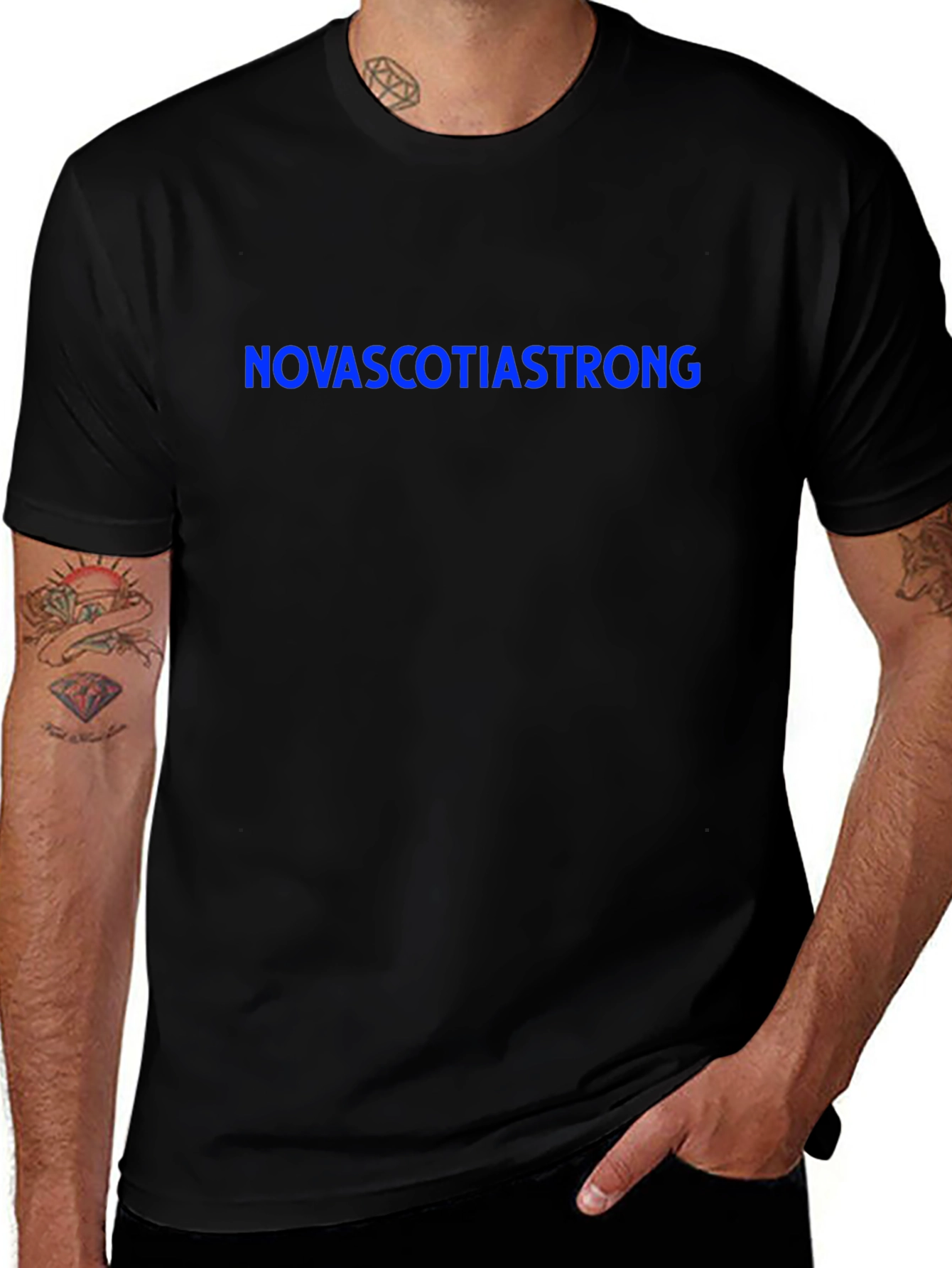 Nova Scotia Strong T-Shirt - Black