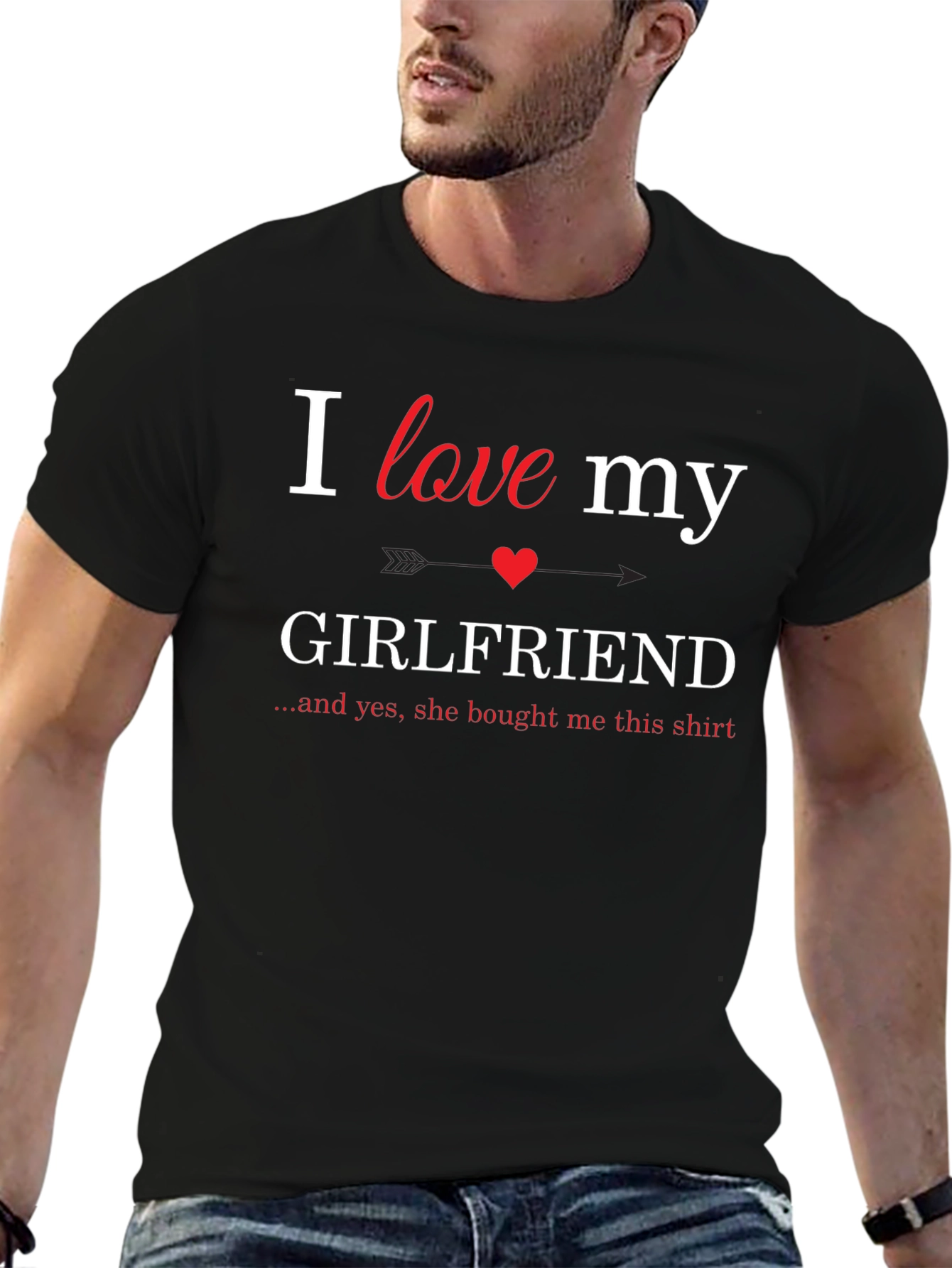I Love My Girlfriend T-Shirt