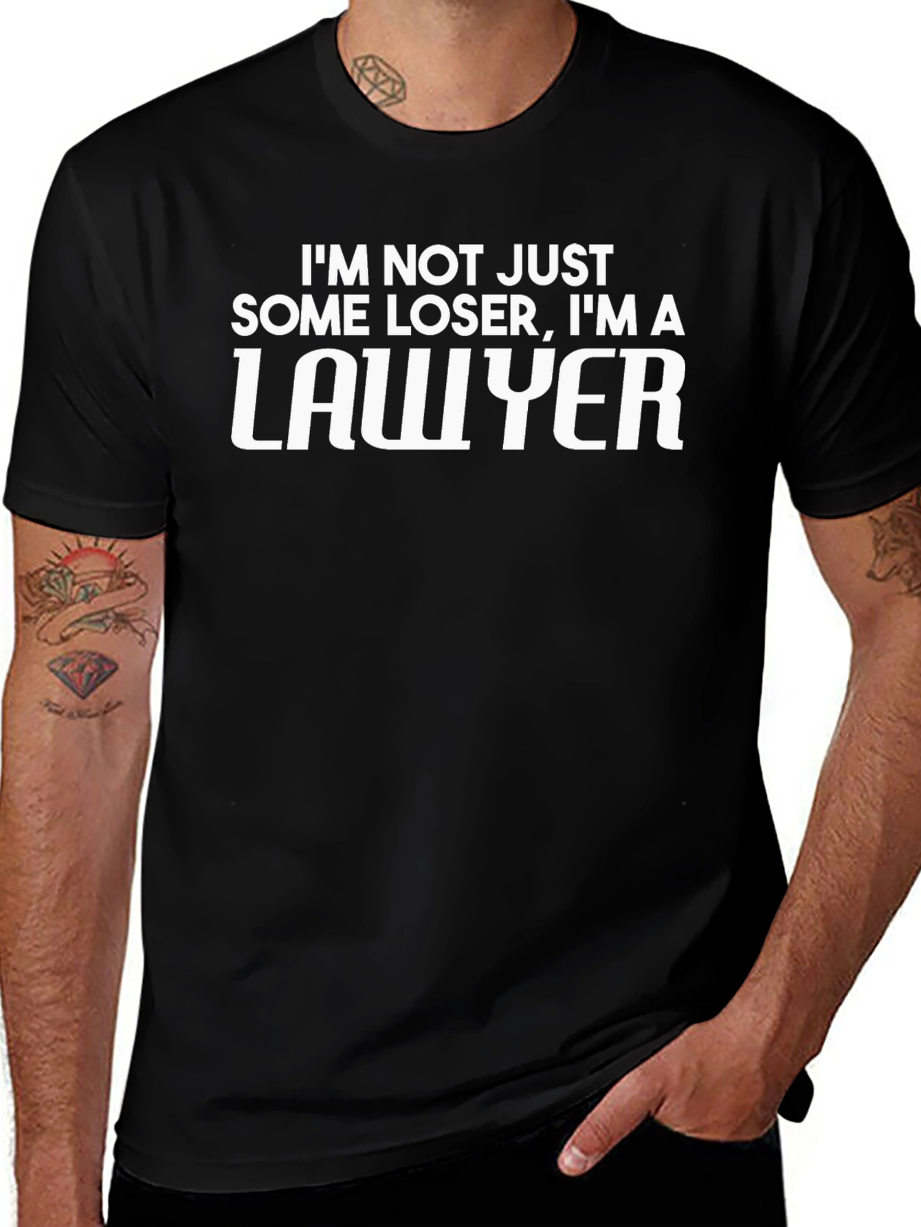 Lawyer Humor T-Shirt - Not Just Some Loser