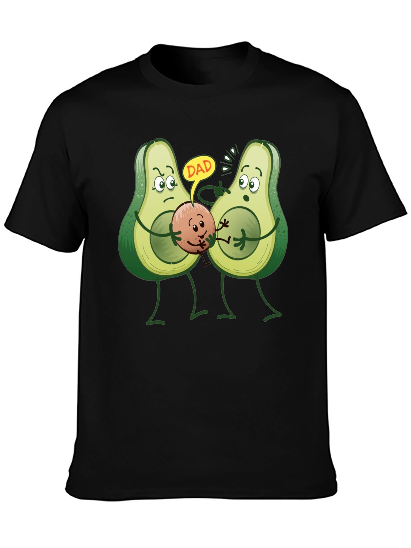 Avocado Dad T-Shirt - Humorous Graphic Tee