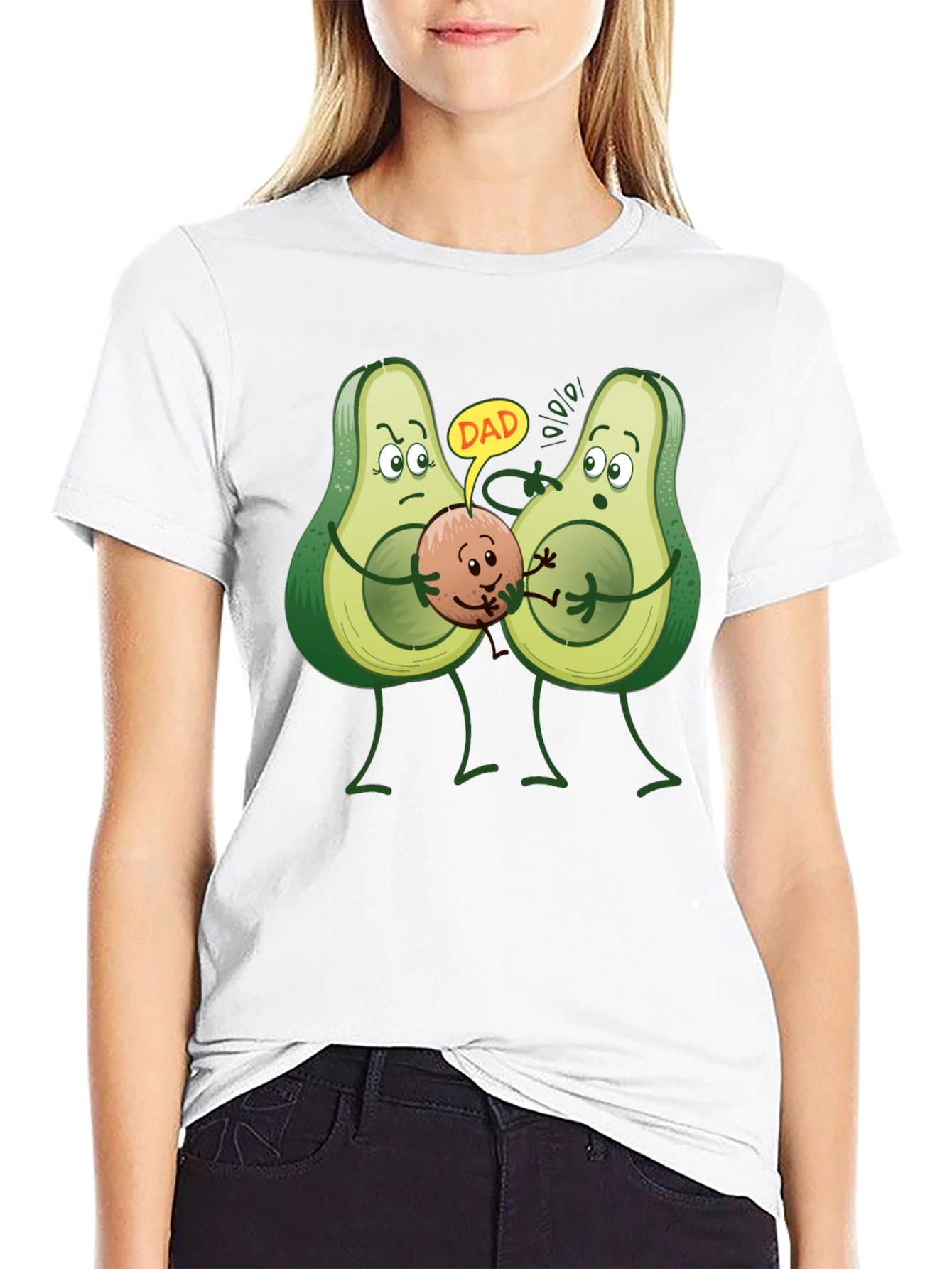 Avocado Dad T-Shirt - Humorous Graphic Tee