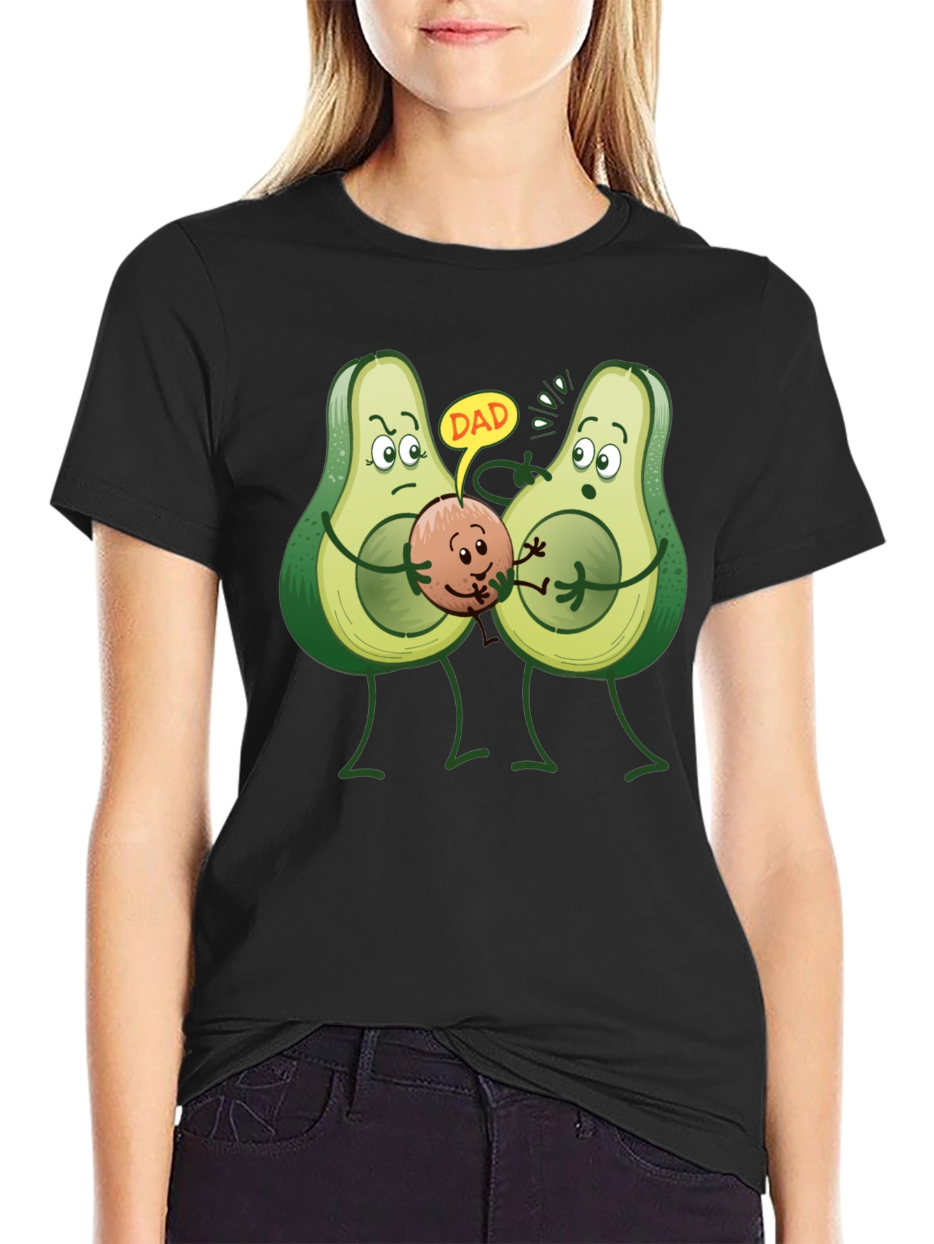 Avocado Dad T-Shirt - Humorous Graphic Tee