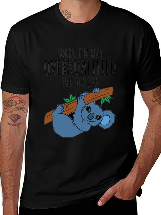 Overkoalified Funny Koala T-Shirt