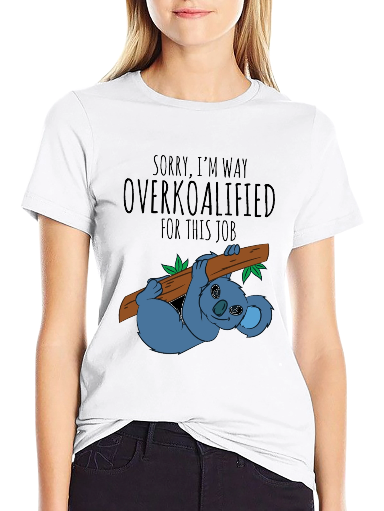 Overkoalified Funny Koala T-Shirt