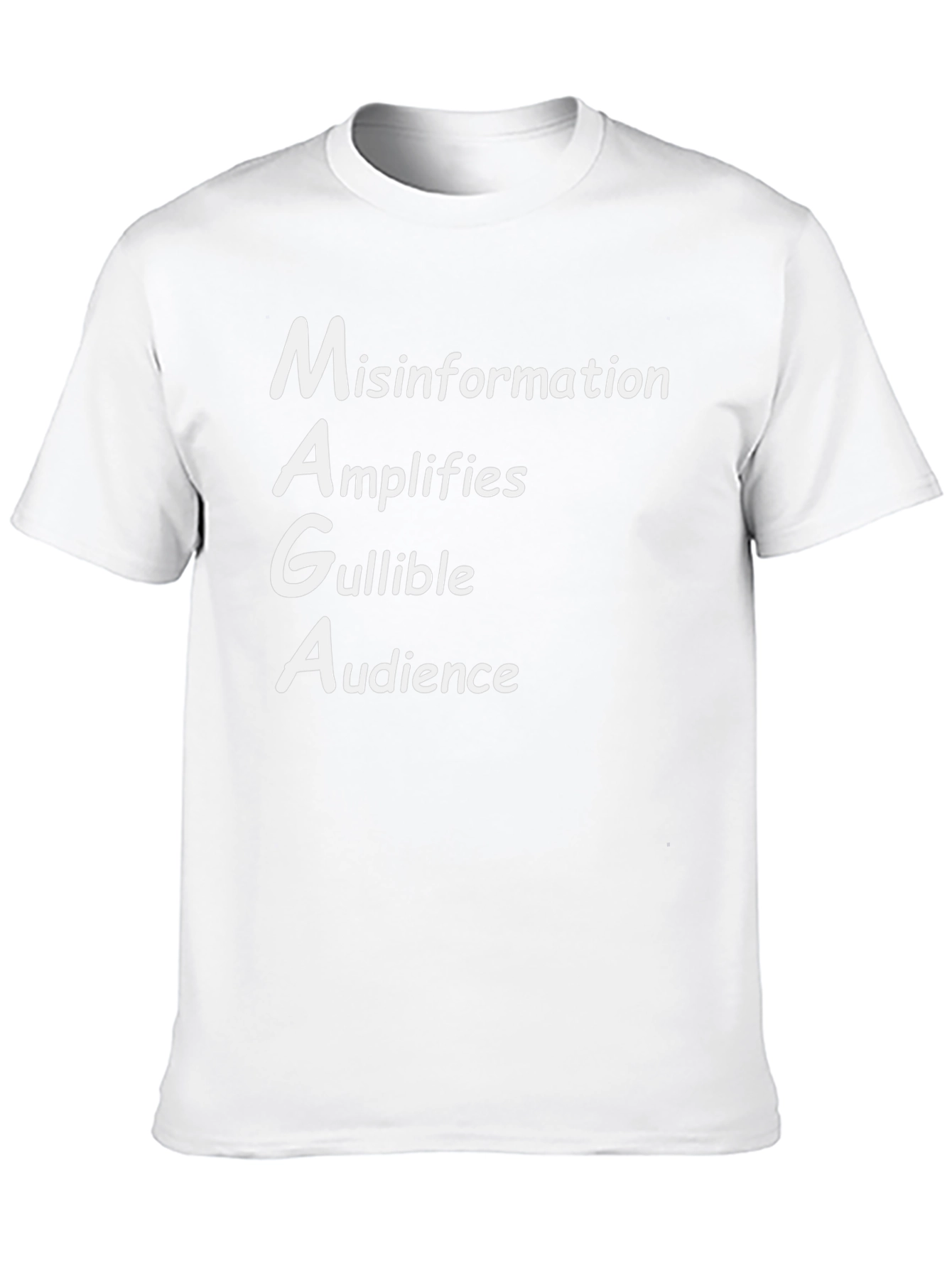 MAGA Misinformation T-Shirt - Political Statement Tee