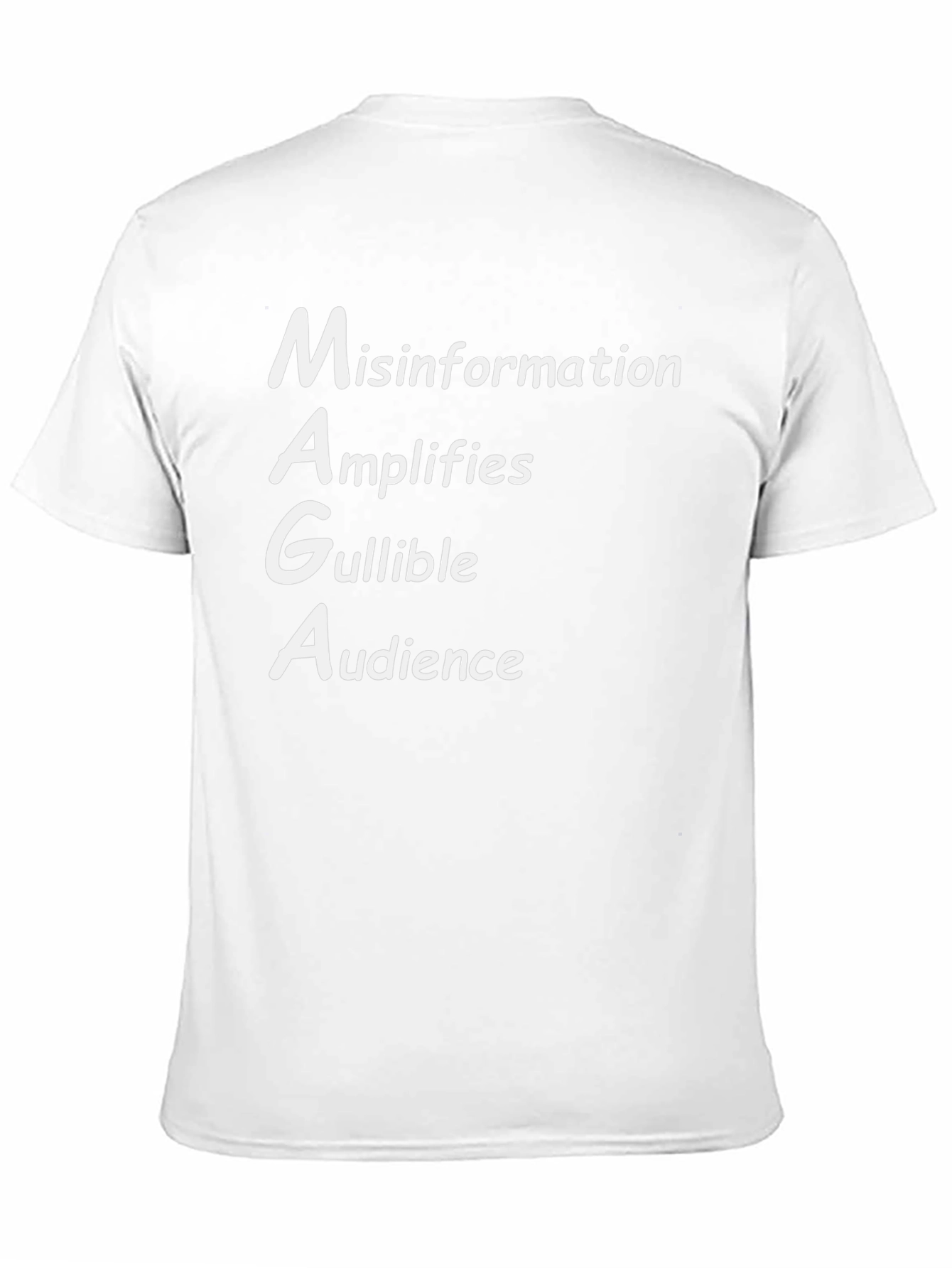 MAGA Misinformation T-Shirt - Political Statement Tee