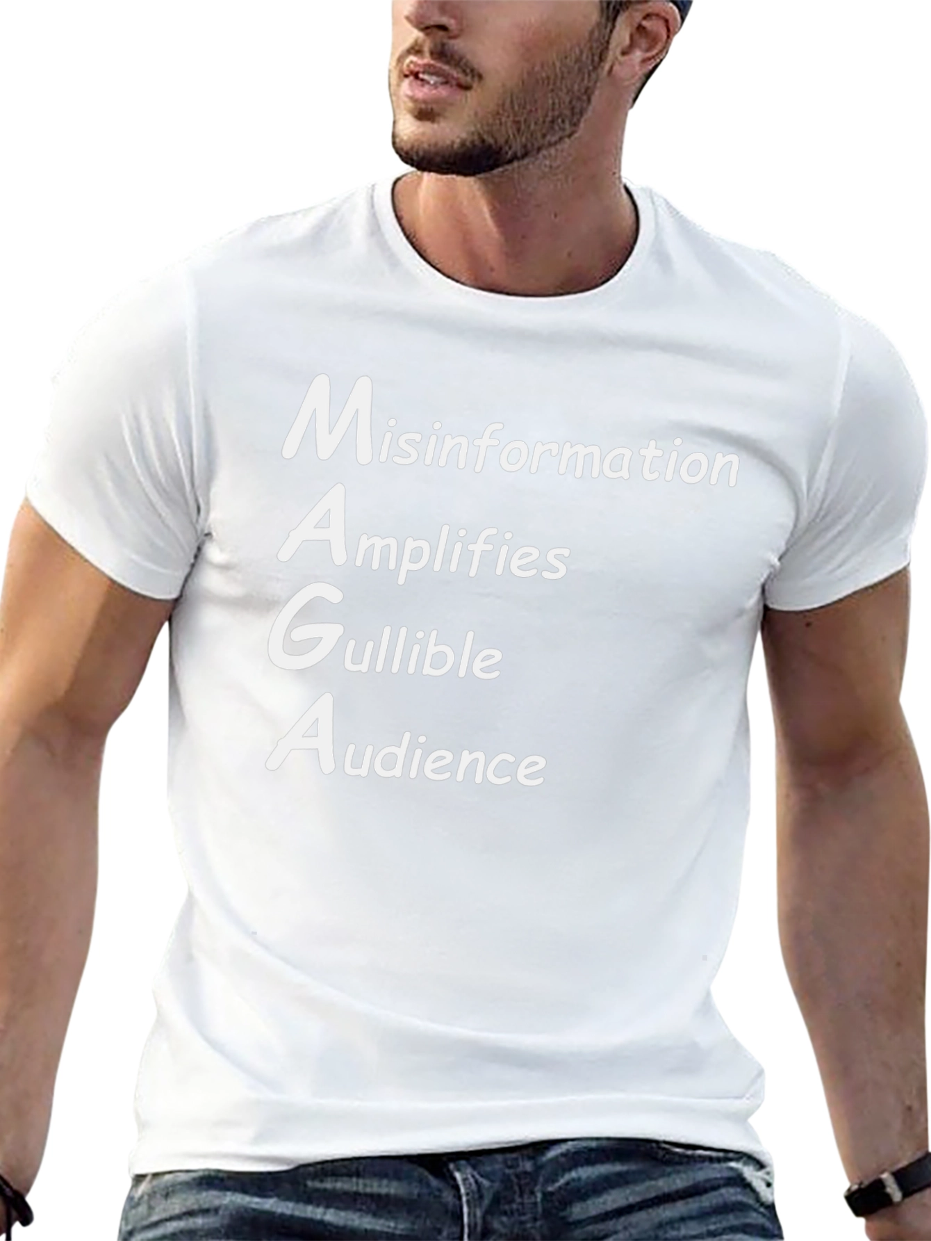 MAGA Misinformation T-Shirt - Political Statement Tee