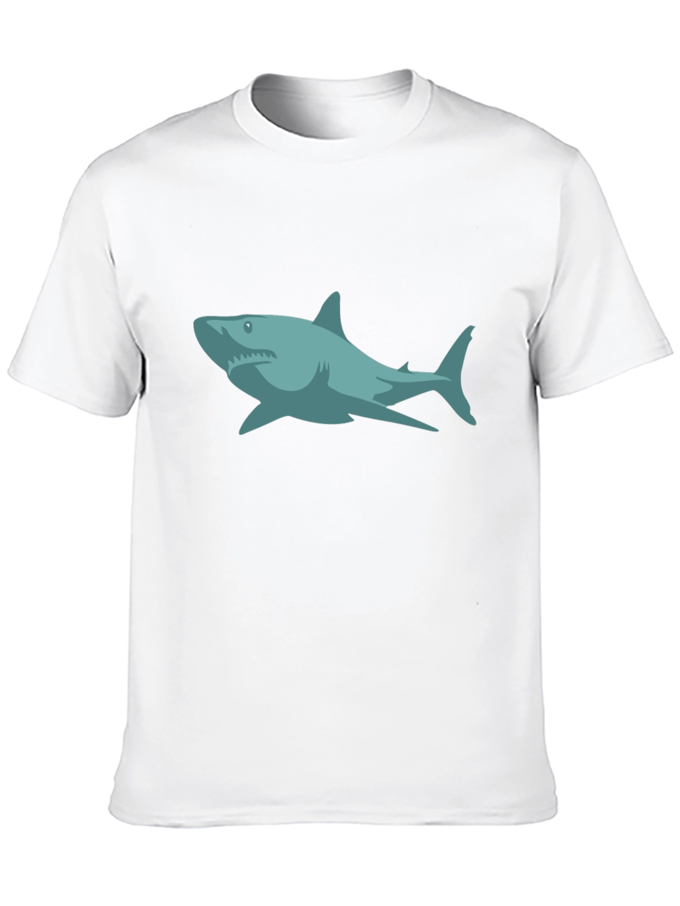 Shark Graphic Black T-Shirt - Casual Style