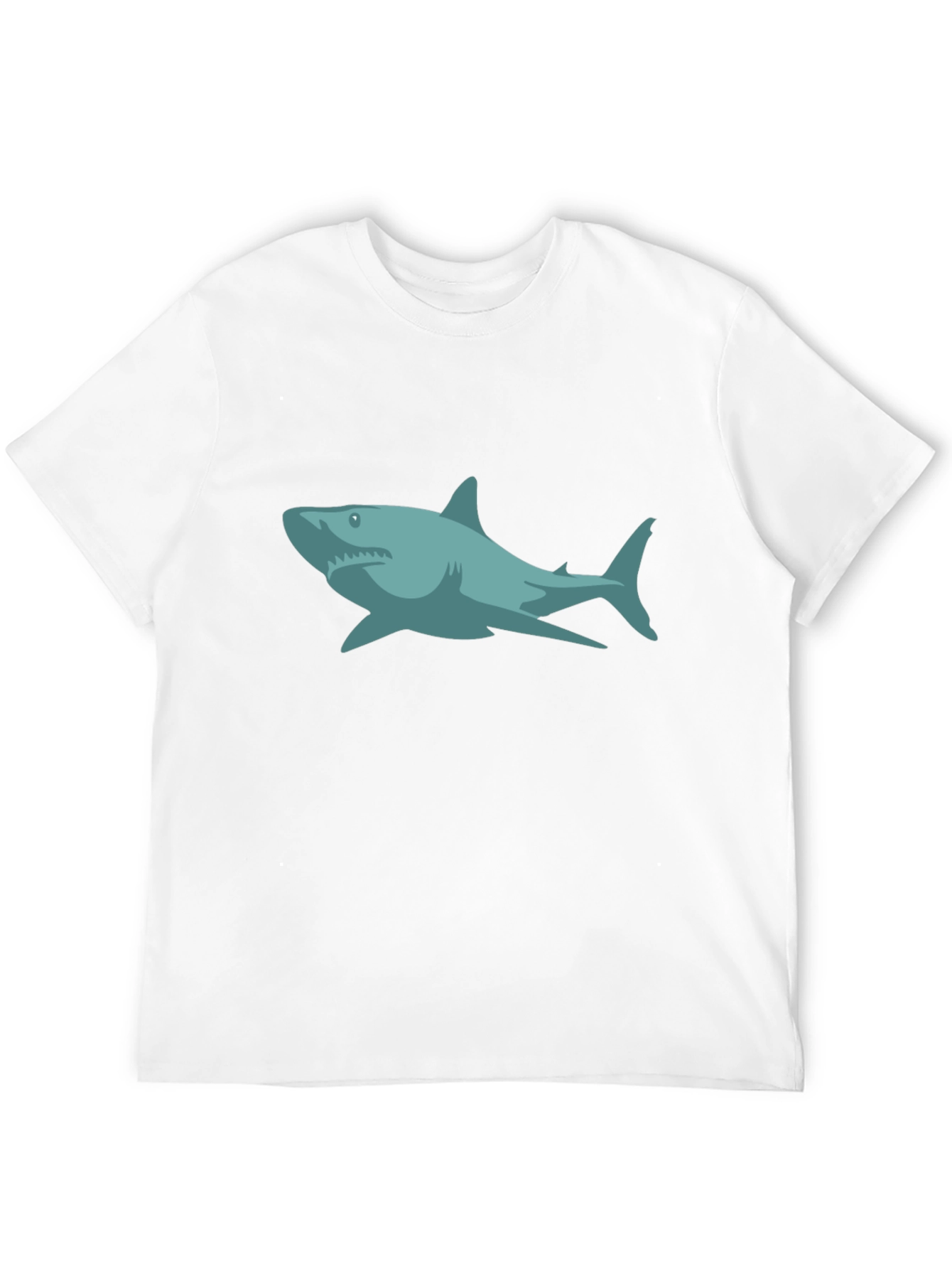 Shark Graphic Black T-Shirt - Casual Style