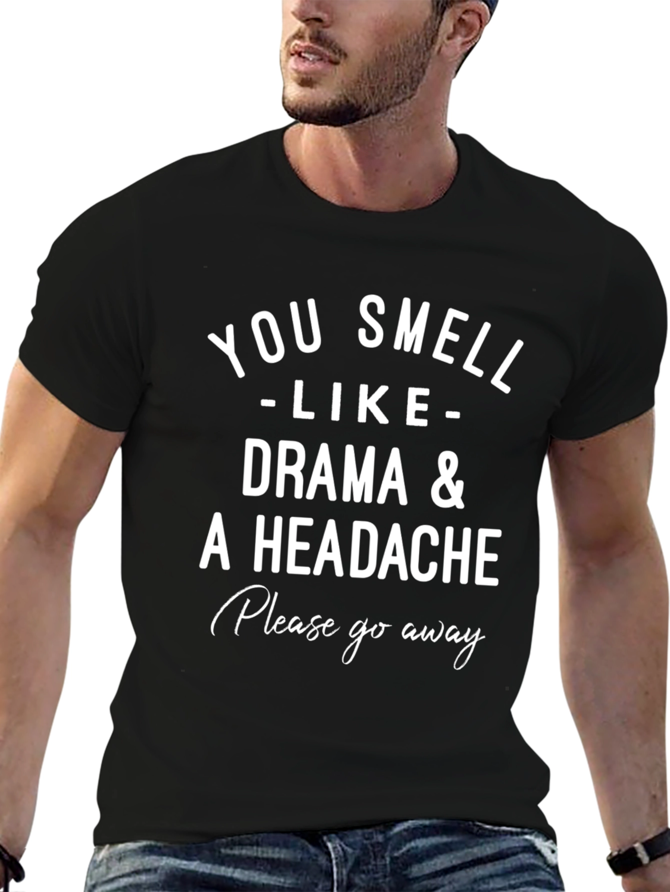 Drama Headache Graphic Tee - Humor T-Shirt