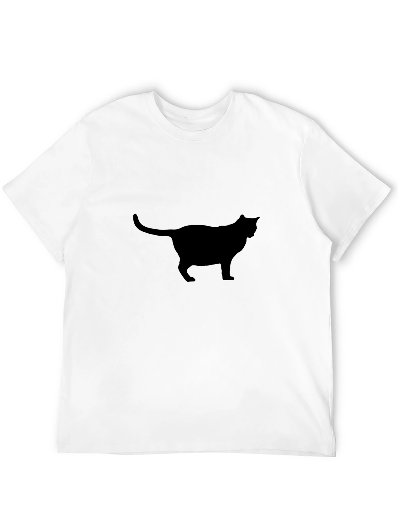 Black Cat Silhouette T-Shirt