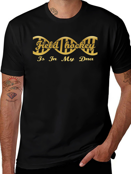 Field Hockey DNA T-Shirt - Black