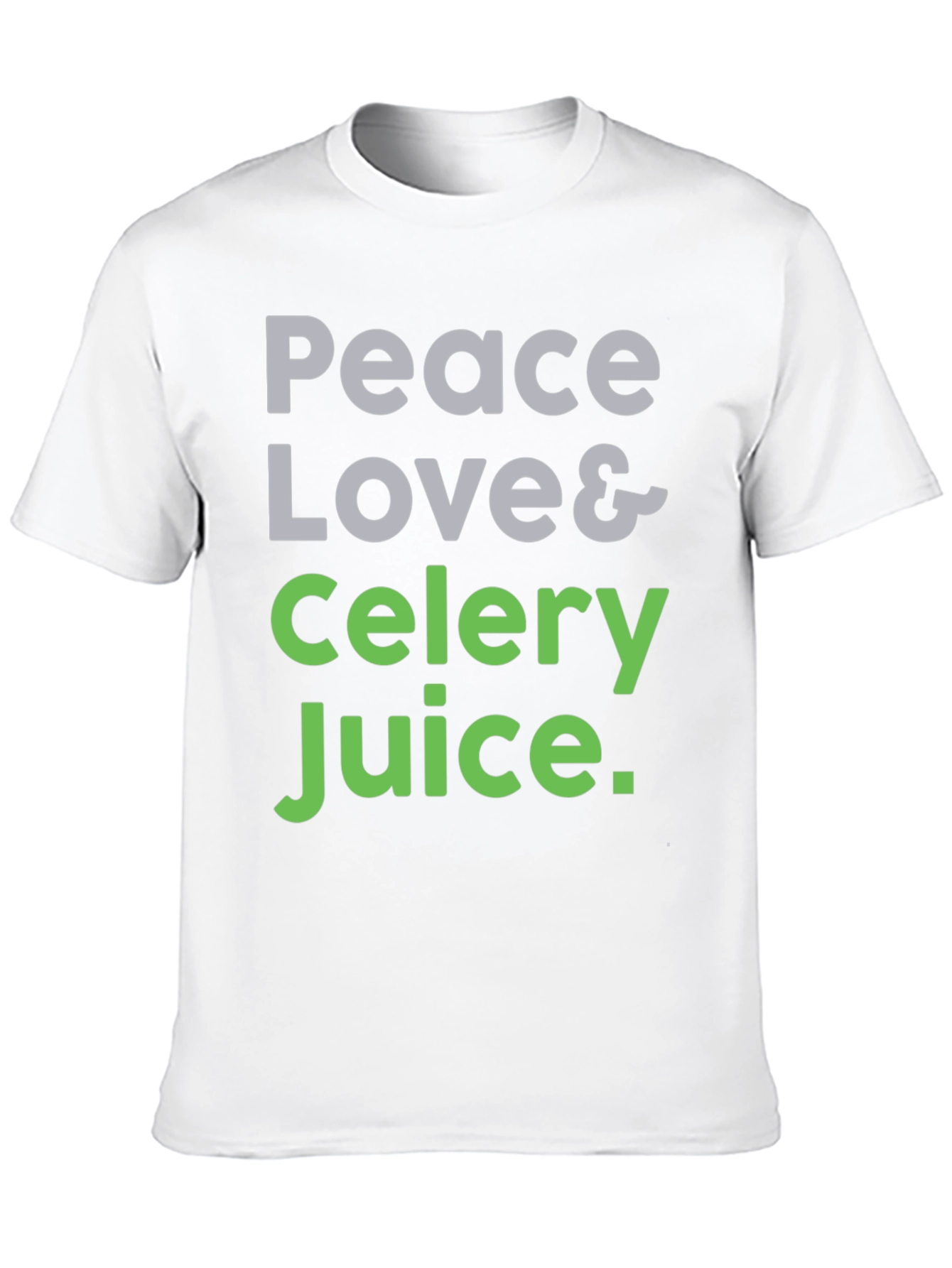 Peace Love & Celery Juice Graphic Tee