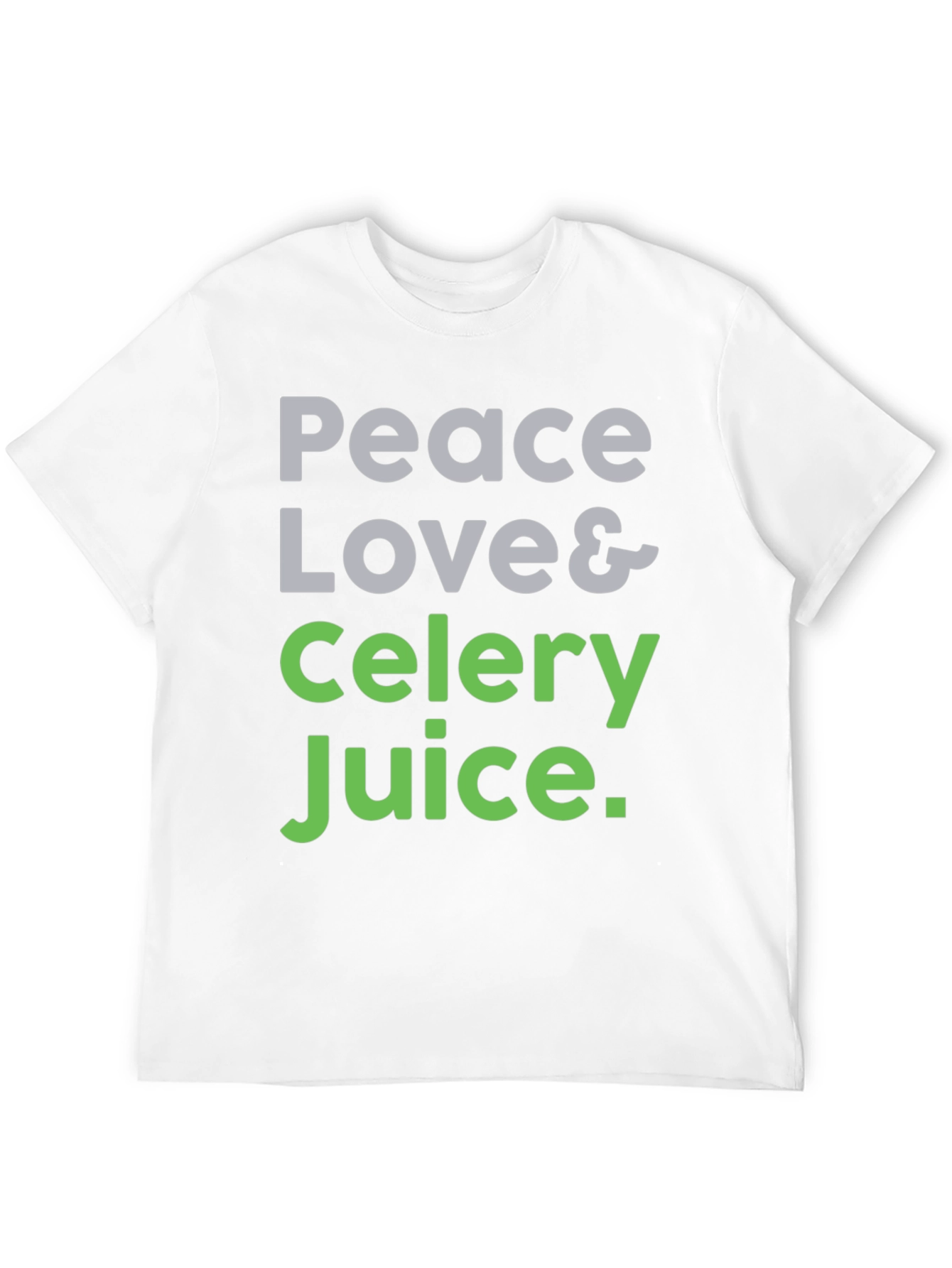 Peace Love & Celery Juice Graphic Tee