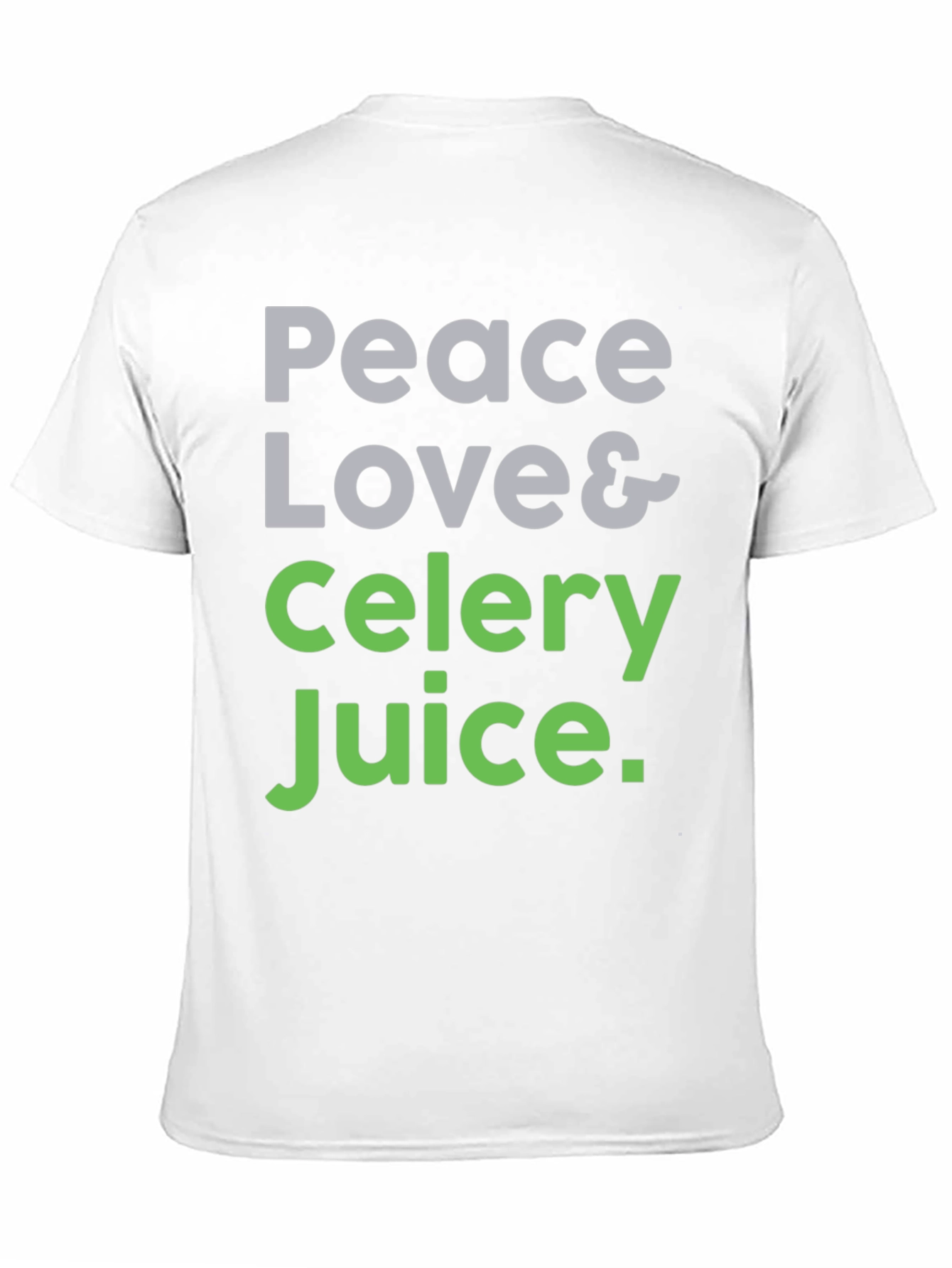Peace Love & Celery Juice Graphic Tee