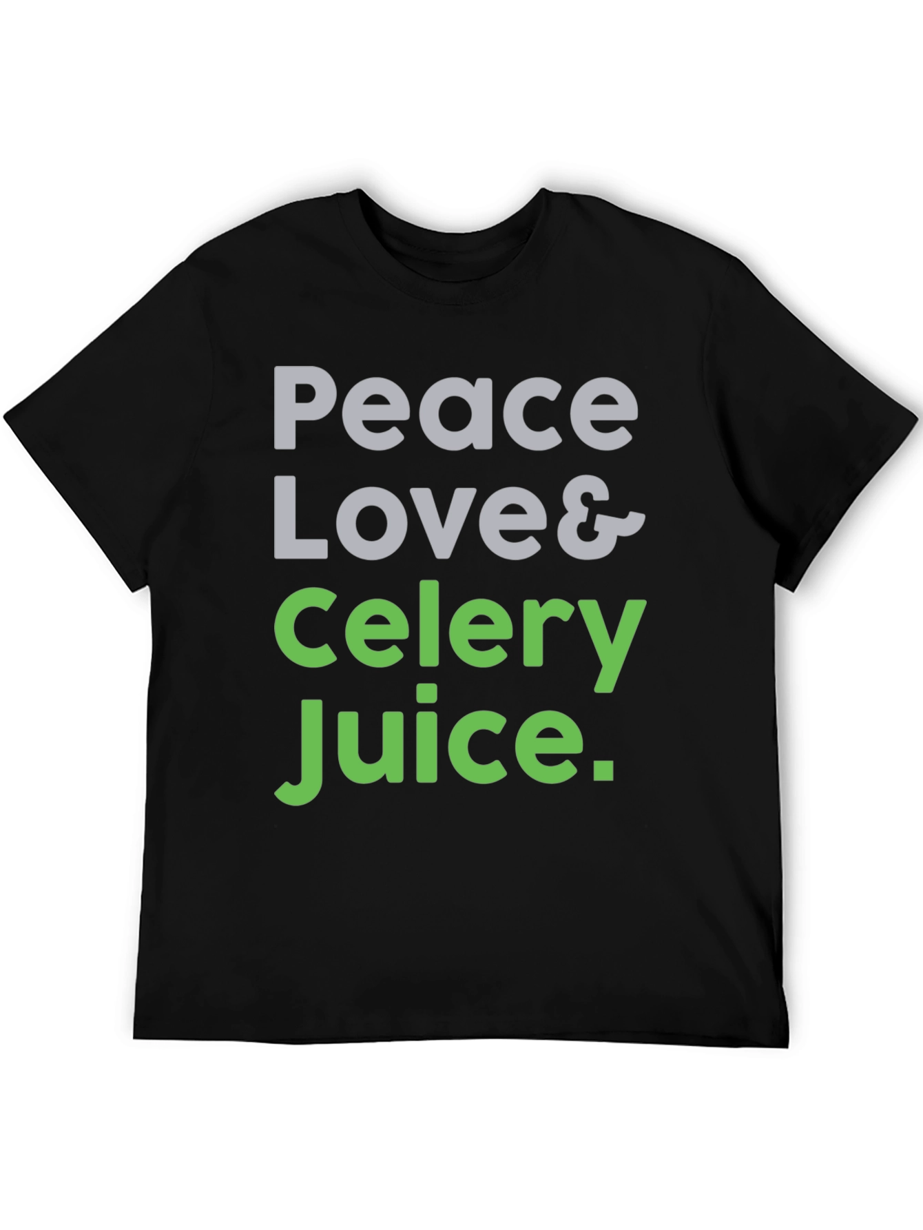 Peace Love & Celery Juice Graphic Tee