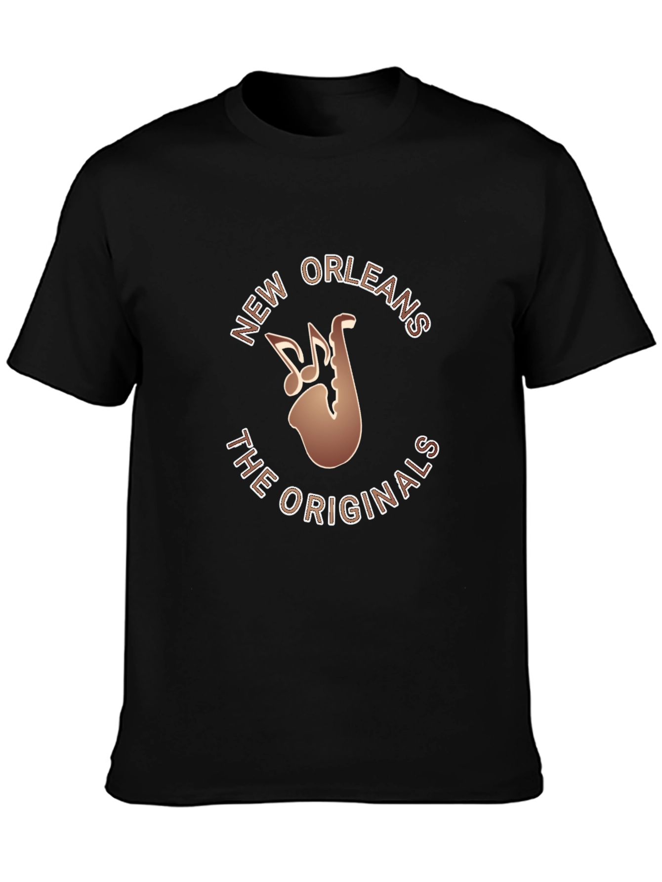 New Orleans Music Originals Black Graphic Tee