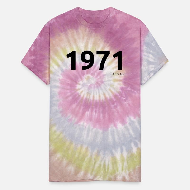 "1971 Since" T-shirt or "1971" T-shirt.