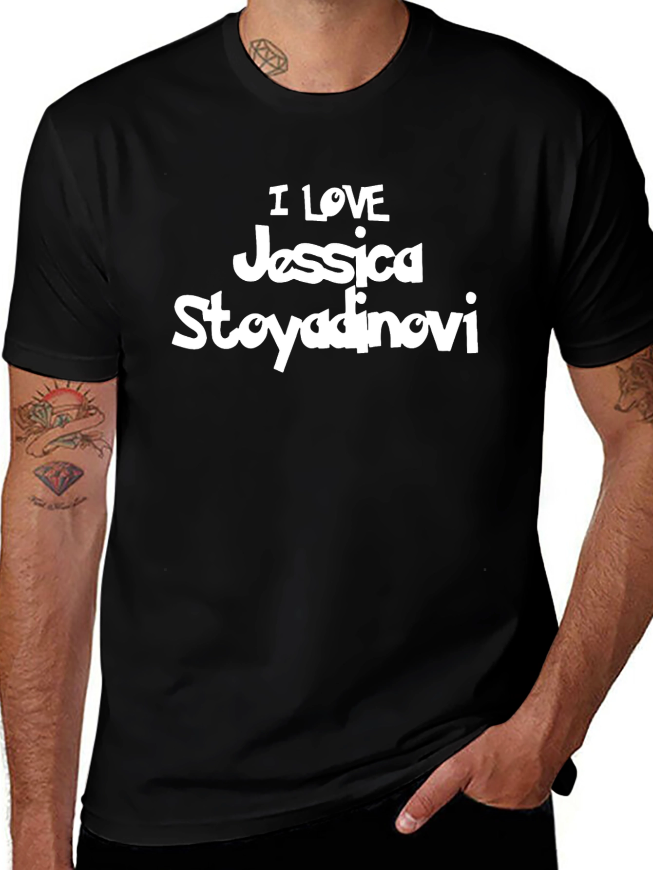 I Love Jessica Stoyadinovi Graphic T-Shirt