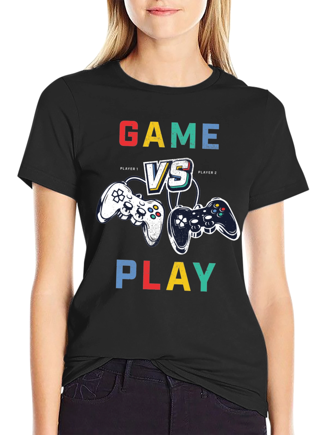 Game VS Play T-Shirt - Gamer Apparel