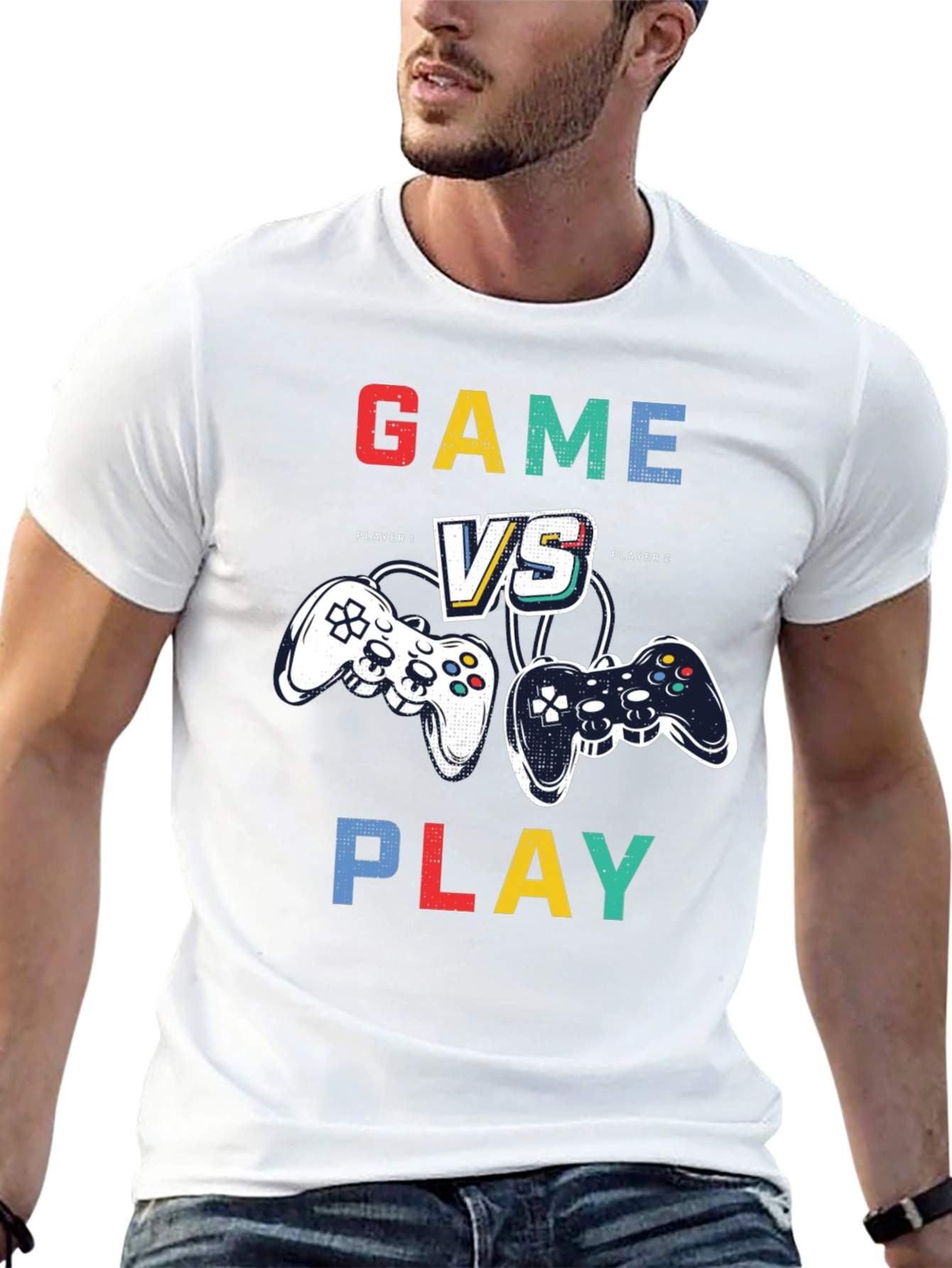 Game VS Play T-Shirt - Gamer Apparel