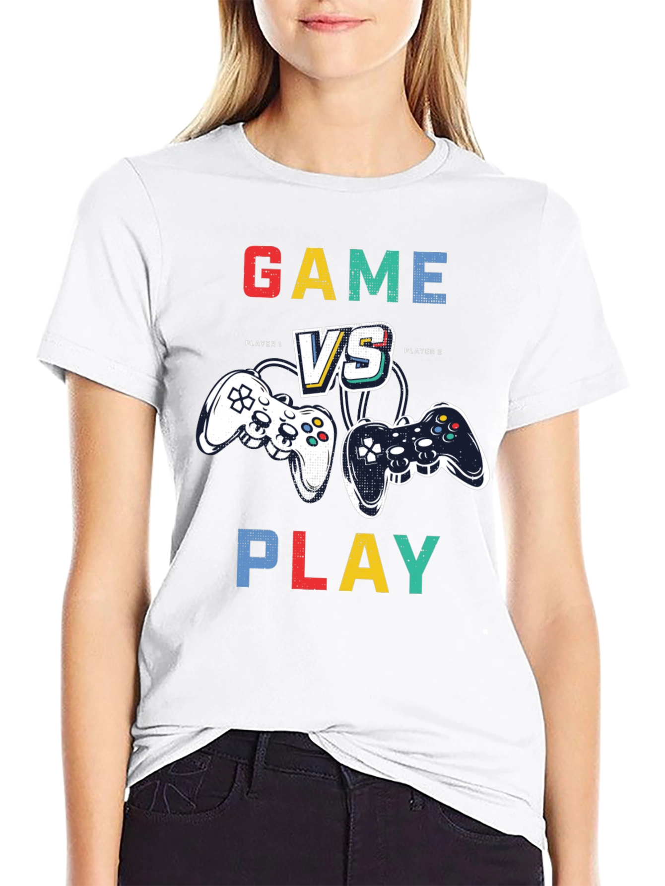 Game VS Play T-Shirt - Gamer Apparel