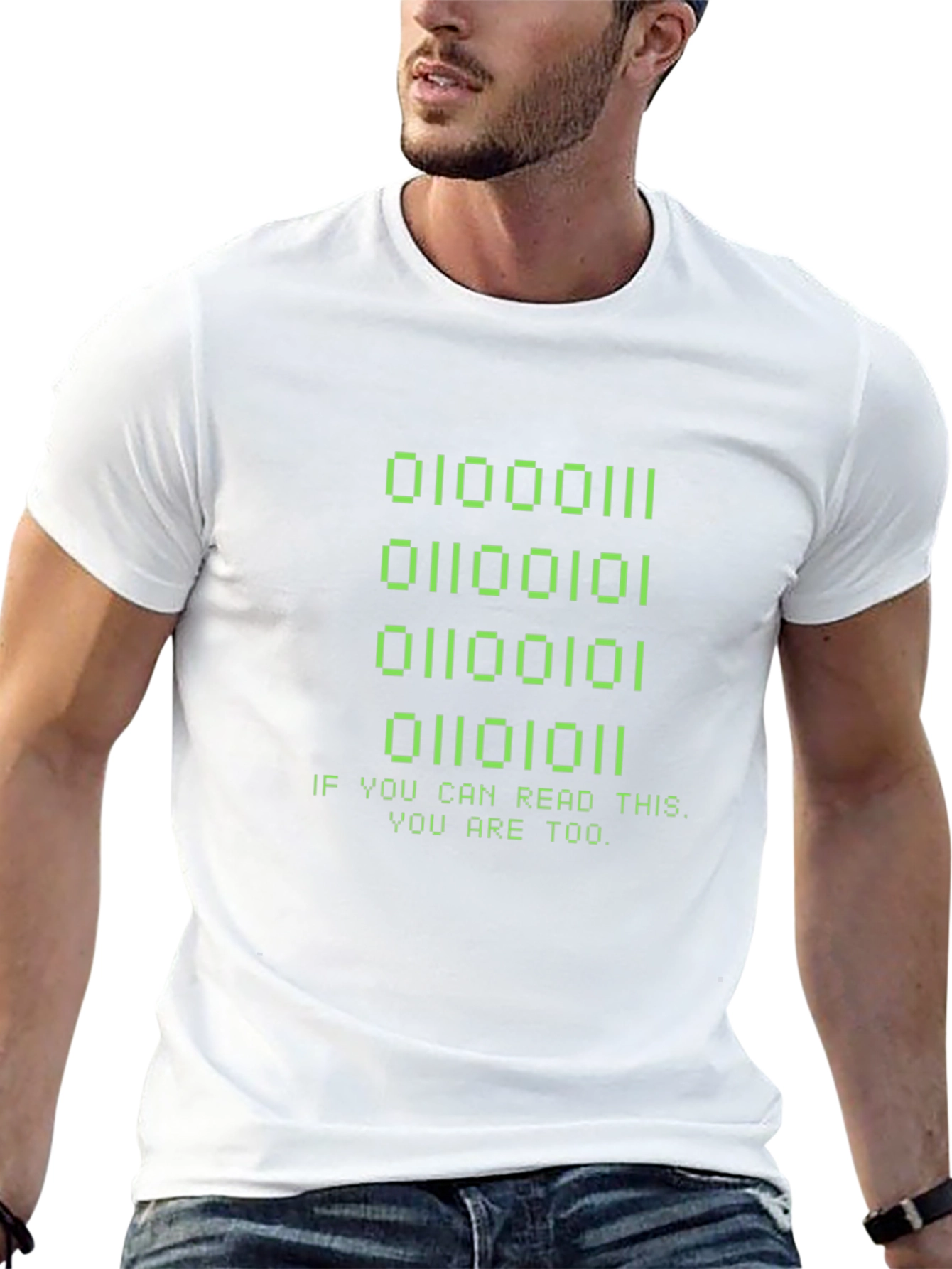 Binary Code T-Shirt - If You Can Read This...