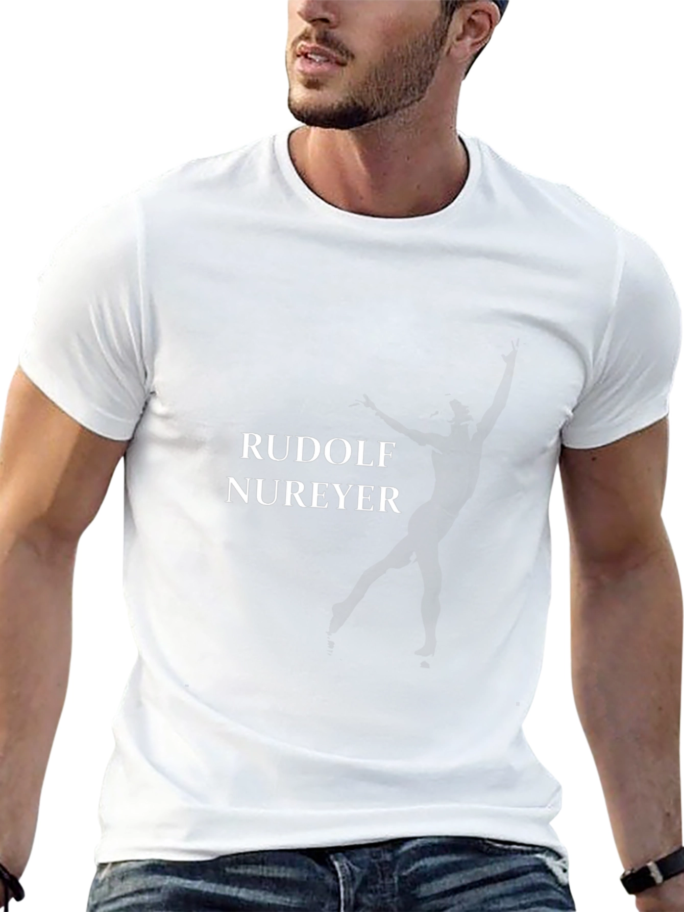 Rudolf Nureyev Black T-Shirt
