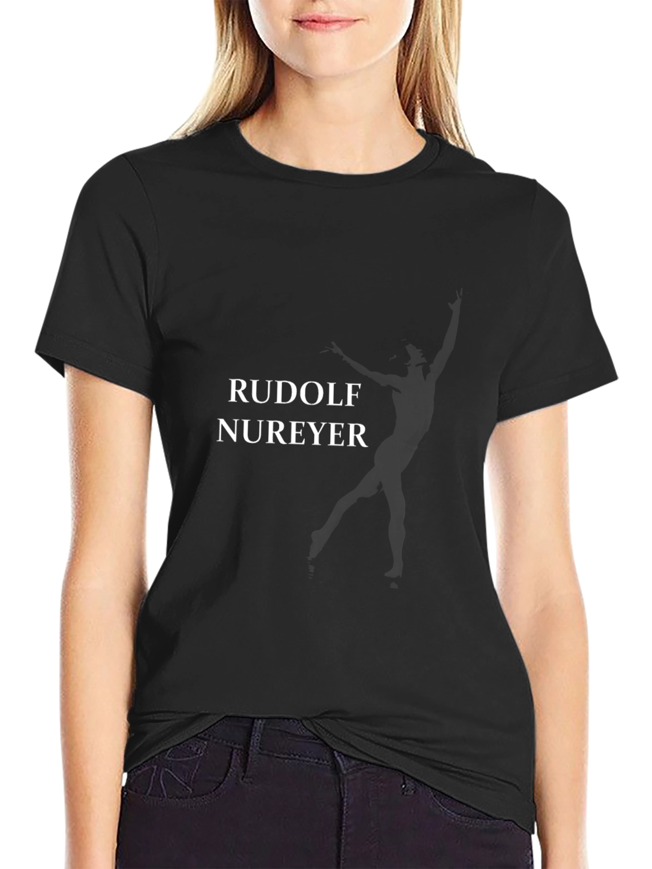 Rudolf Nureyev Black T-Shirt