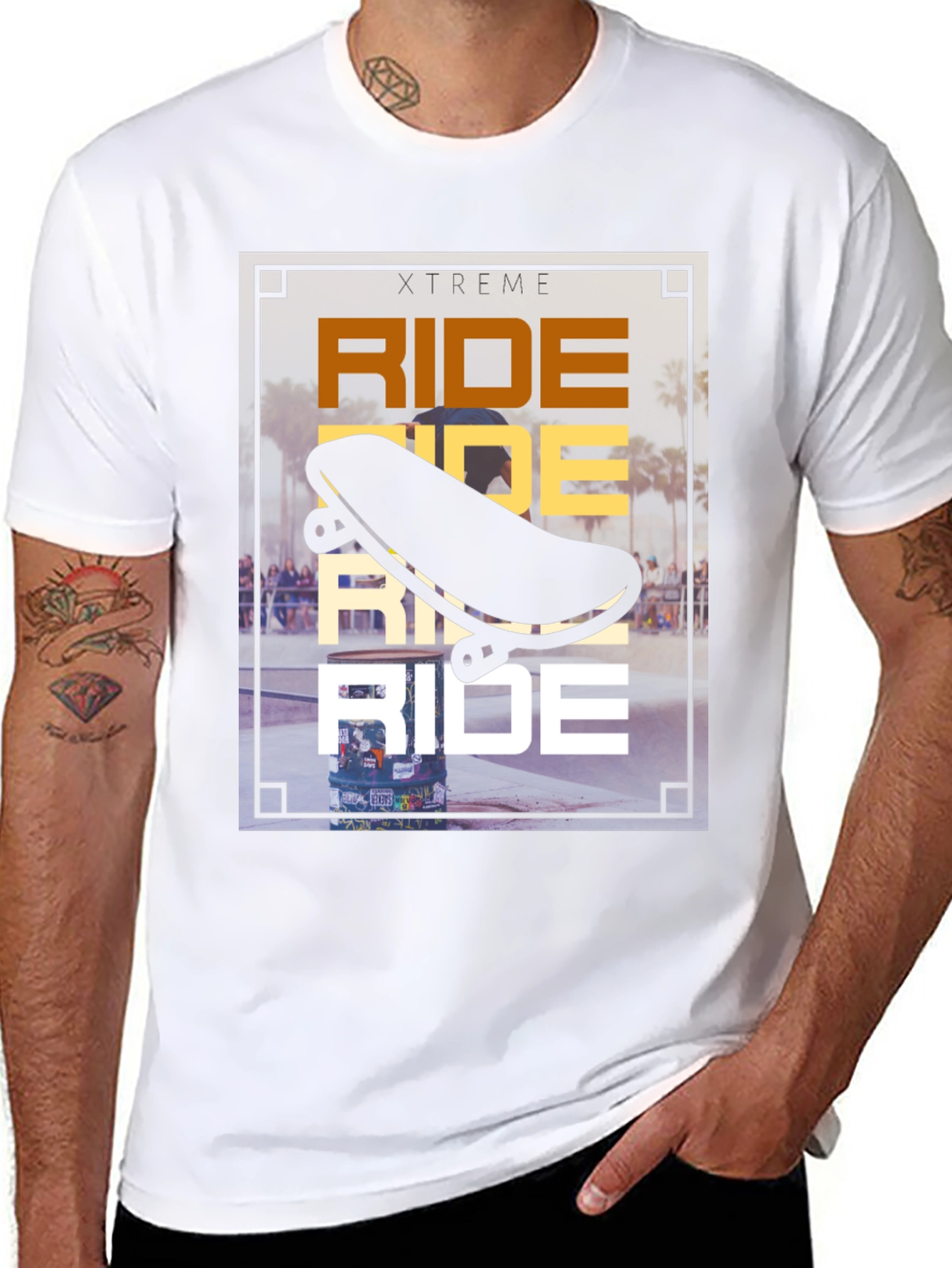 Xtreme Ride Skateboard T-Shirt