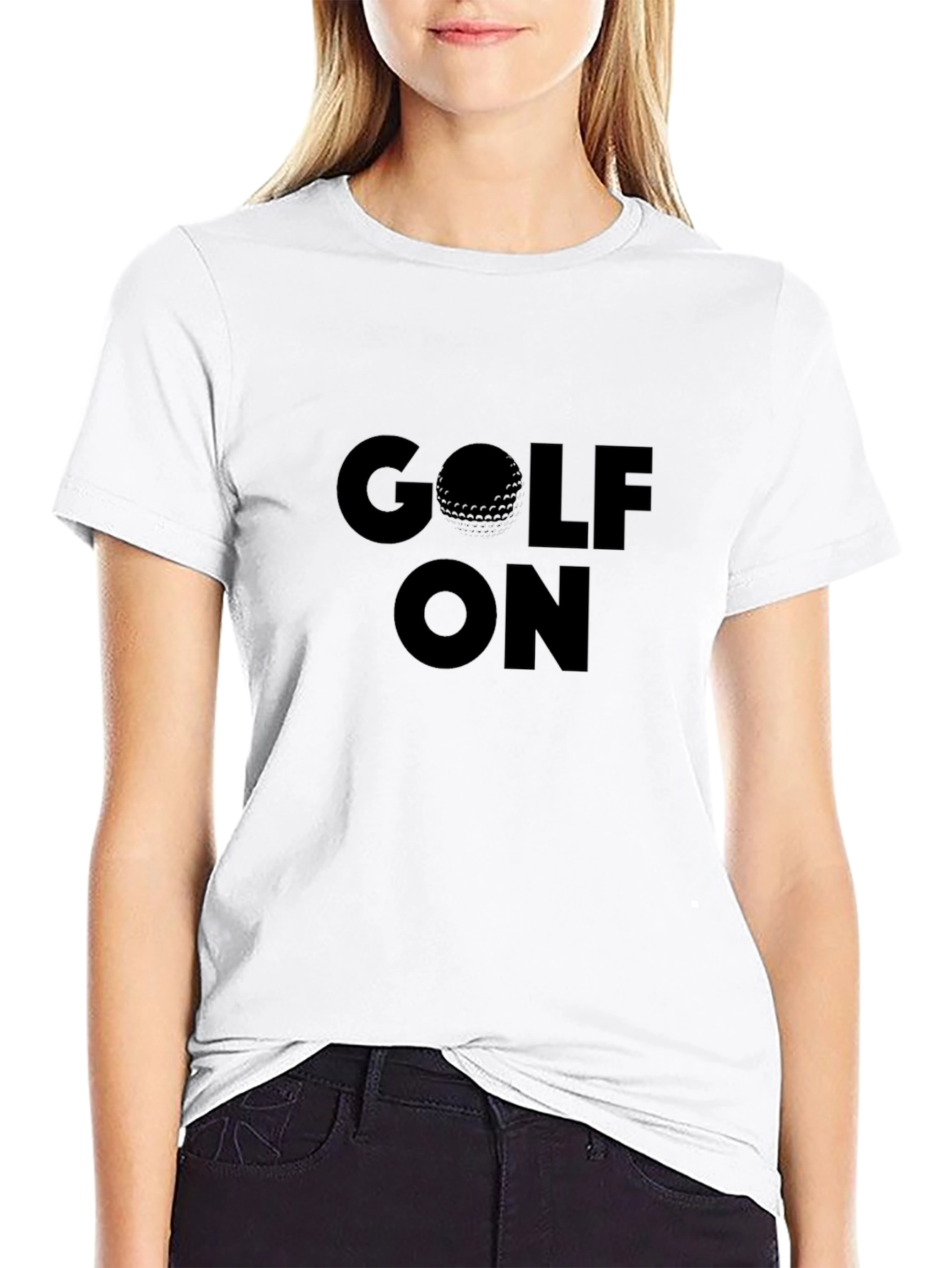 Golf On T-Shirt
