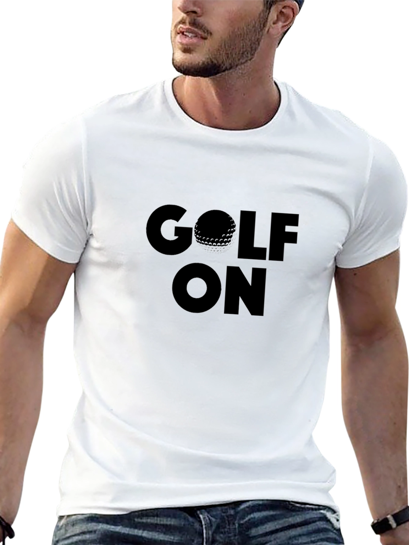 Golf On T-Shirt