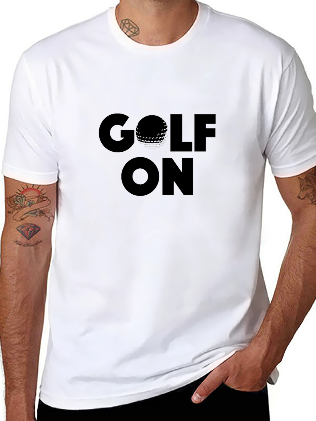 Golf On T-Shirt