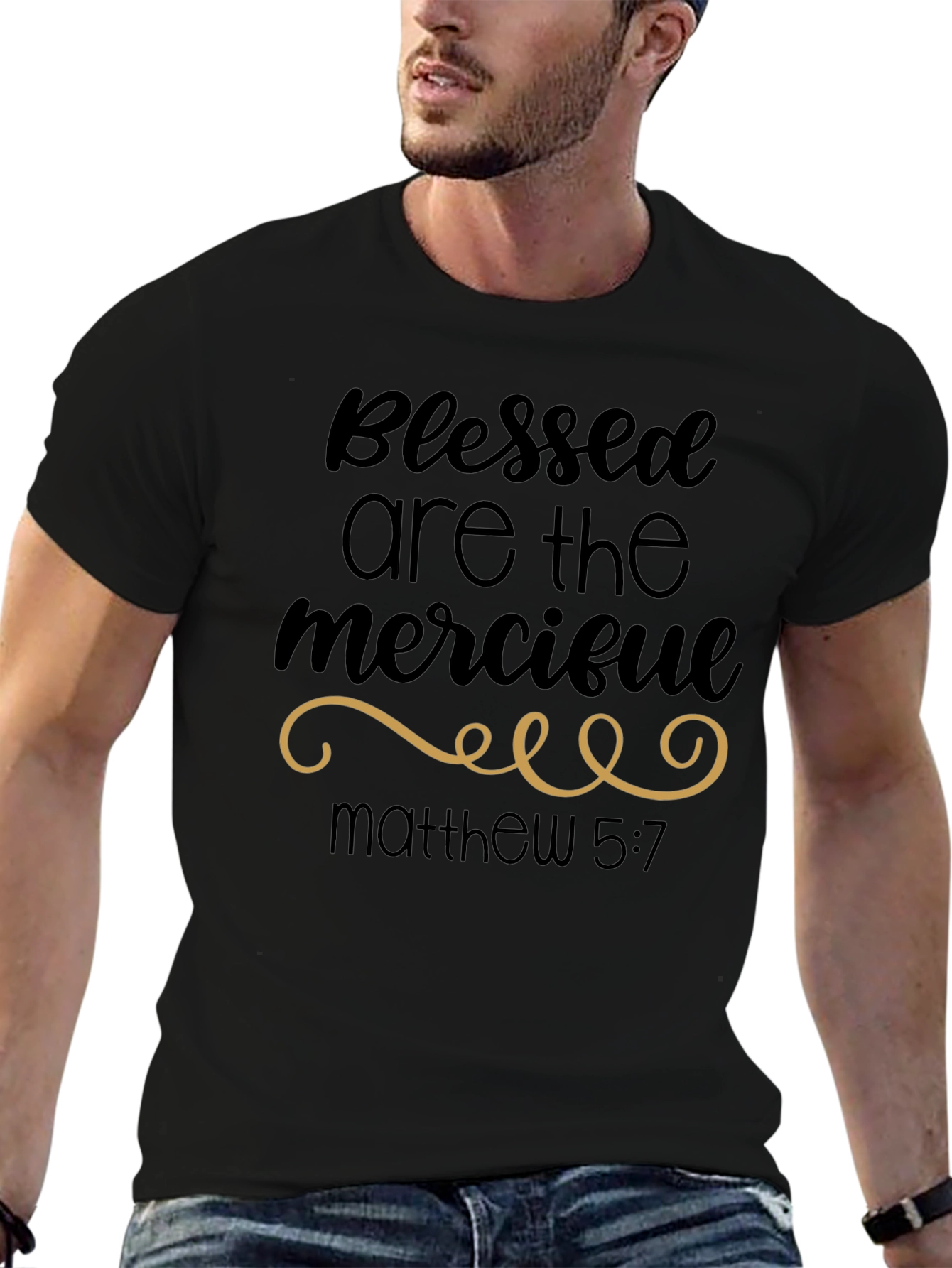 Blessed Are the Merciful T-Shirt - Matthew 5:7