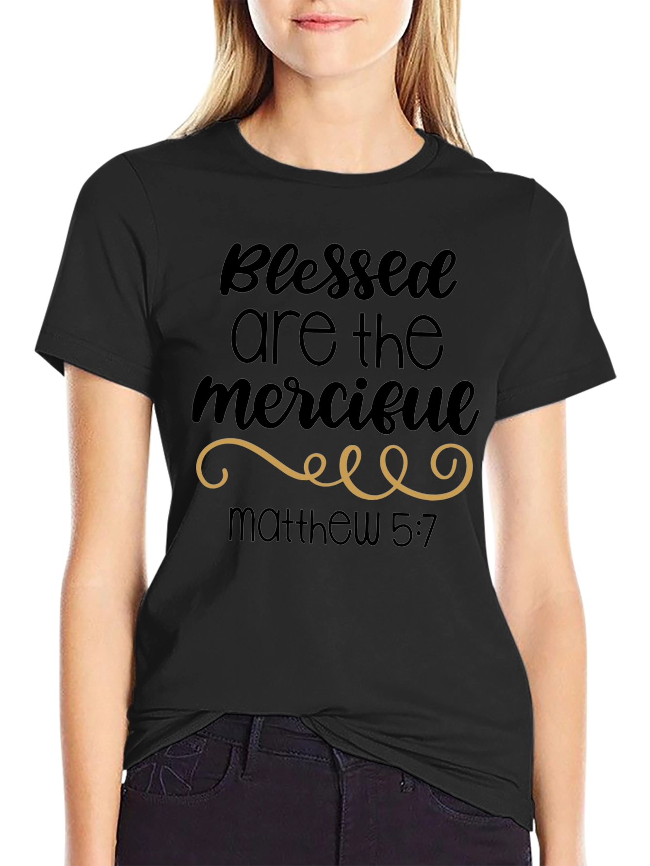Blessed Are the Merciful T-Shirt - Matthew 5:7