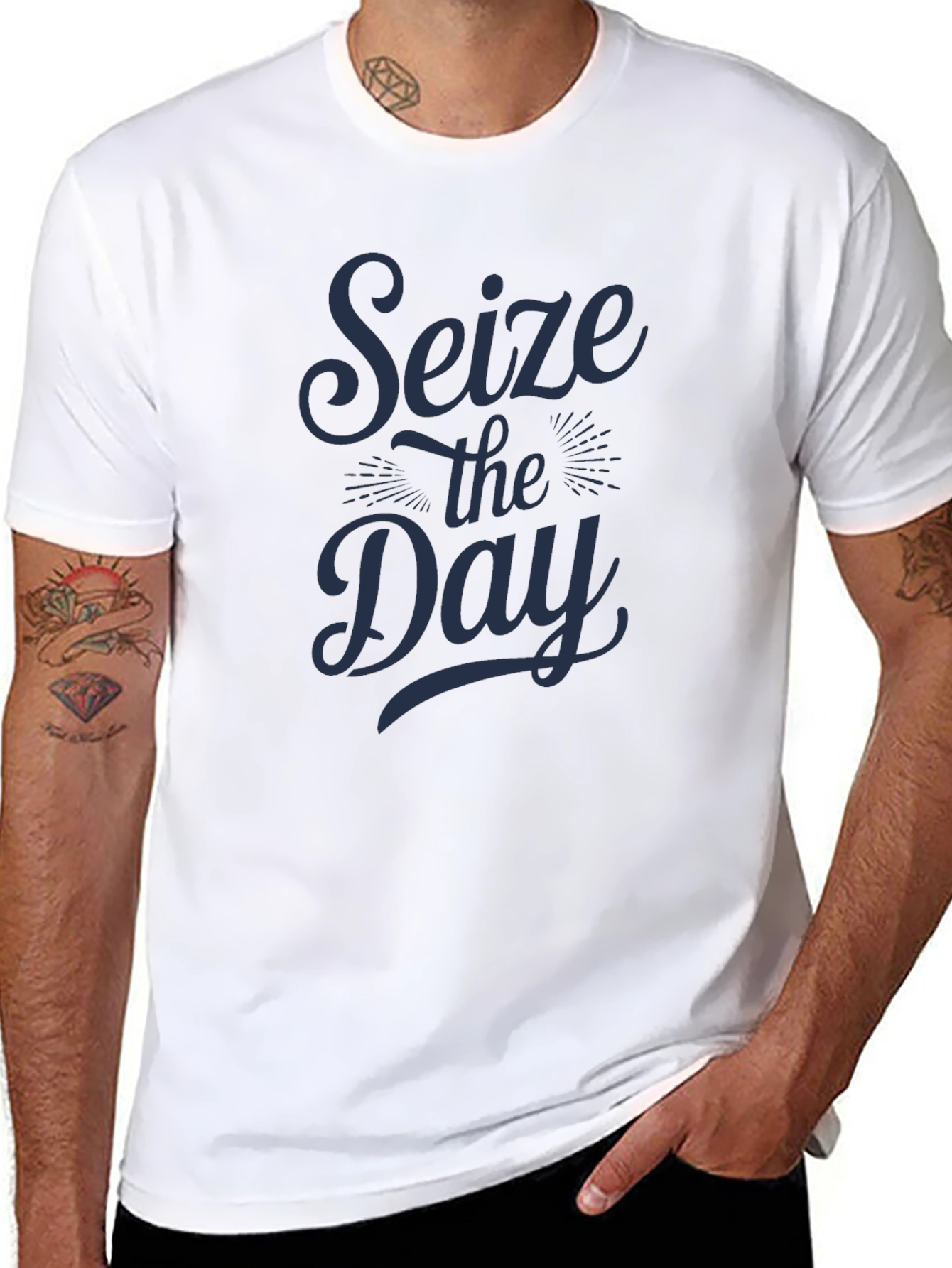 Seize the Day Graphic Tee - Carpe Diem Shirt