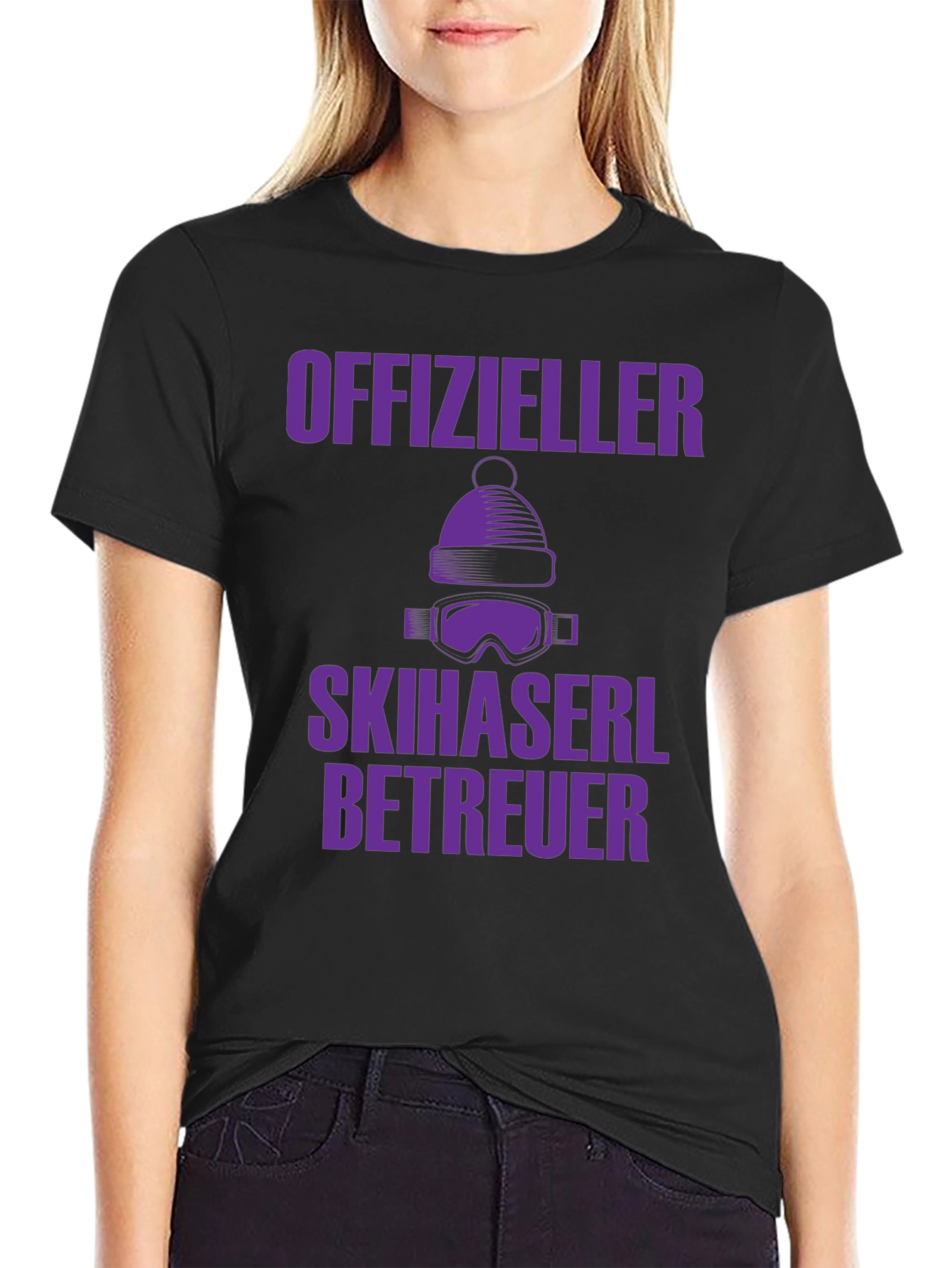 Offizieller Skihaserl Betreuer T-Shirt