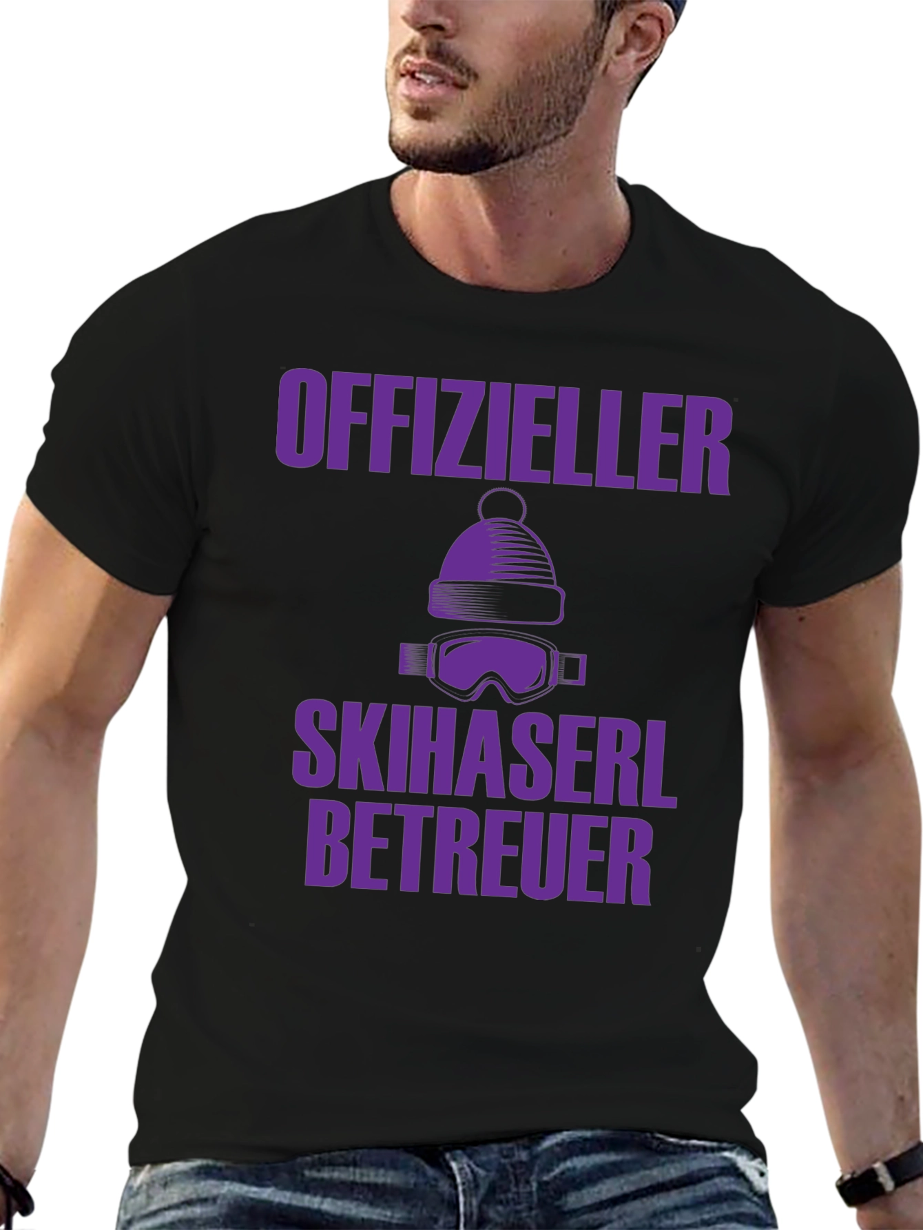 Offizieller Skihaserl Betreuer T-Shirt