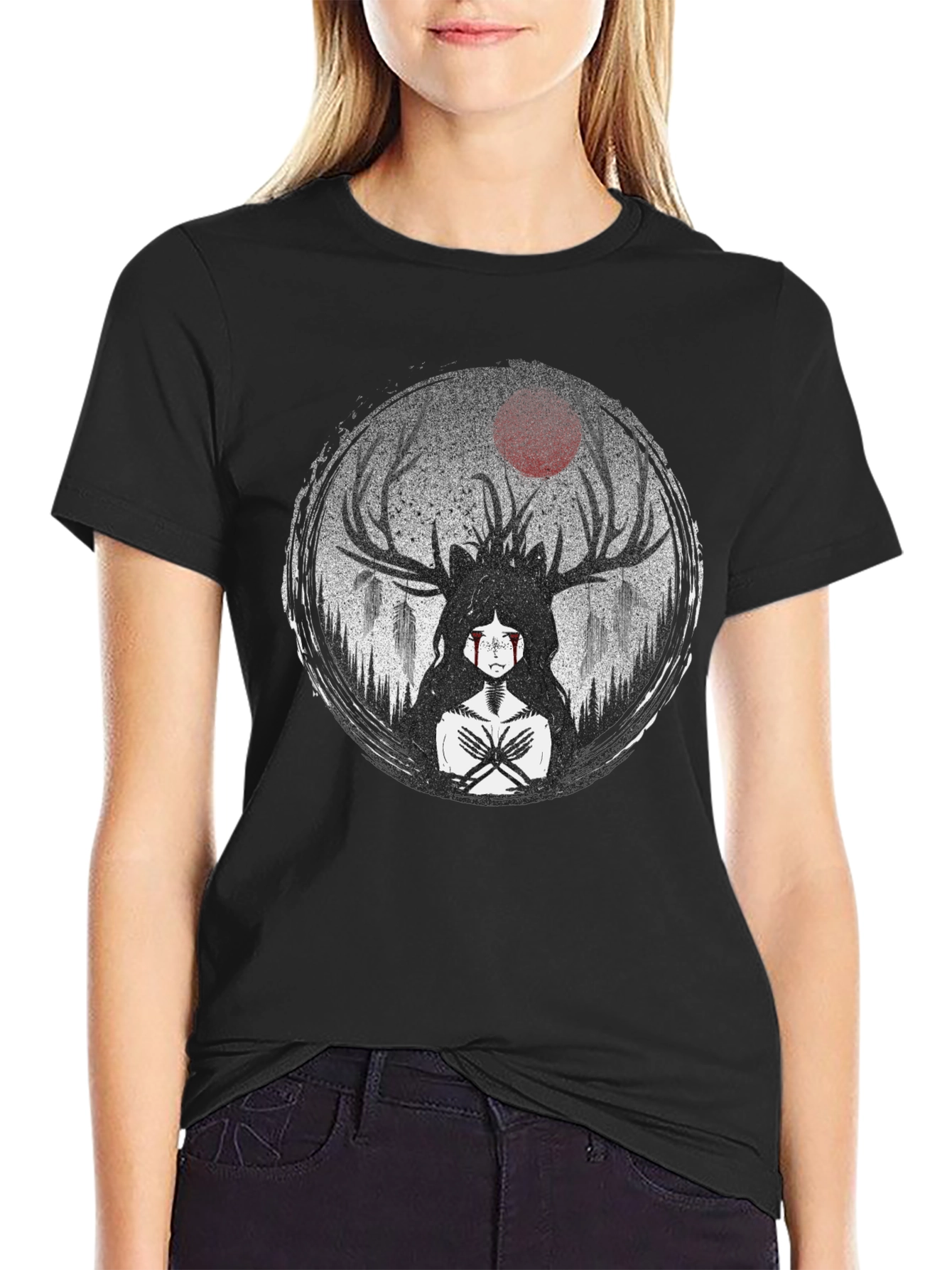 Creepy Forest Spirit T-Shirt