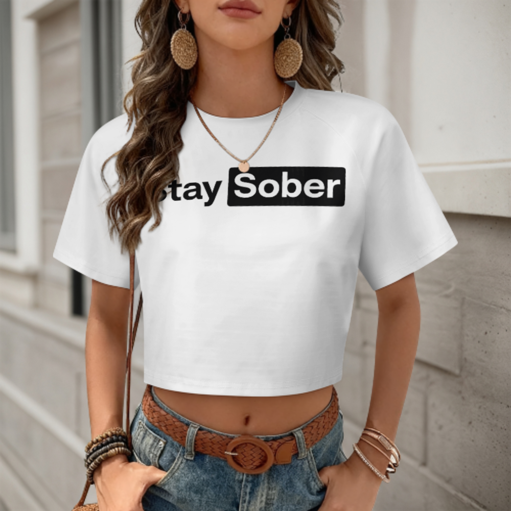 Stay Sober Shirt – Clean Living Recovery Motivation Graphic Tee(z1130)