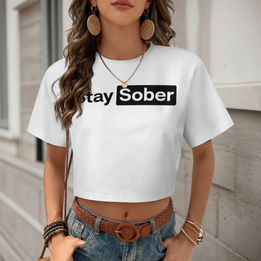 Stay Sober Shirt – Clean Living Recovery Motivation Graphic Tee(z1130)