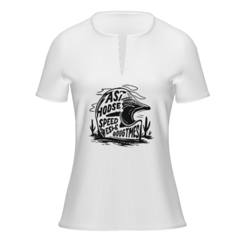 Fast House Speed Style Good Times Graphic T-Shirt – Vintage Motocross Helmet Tee(z1101)