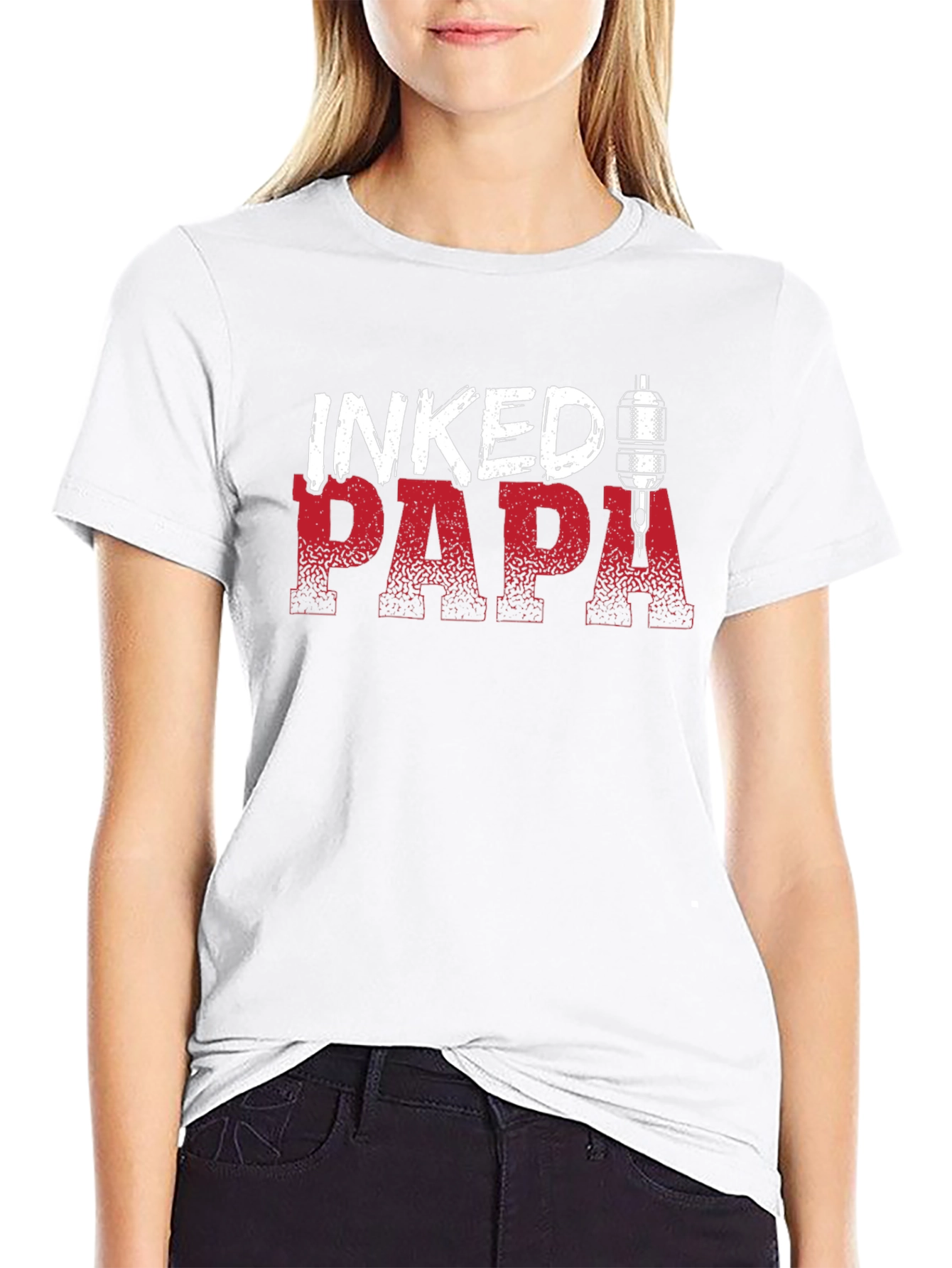 Inked Papa Tattoo T-Shirt