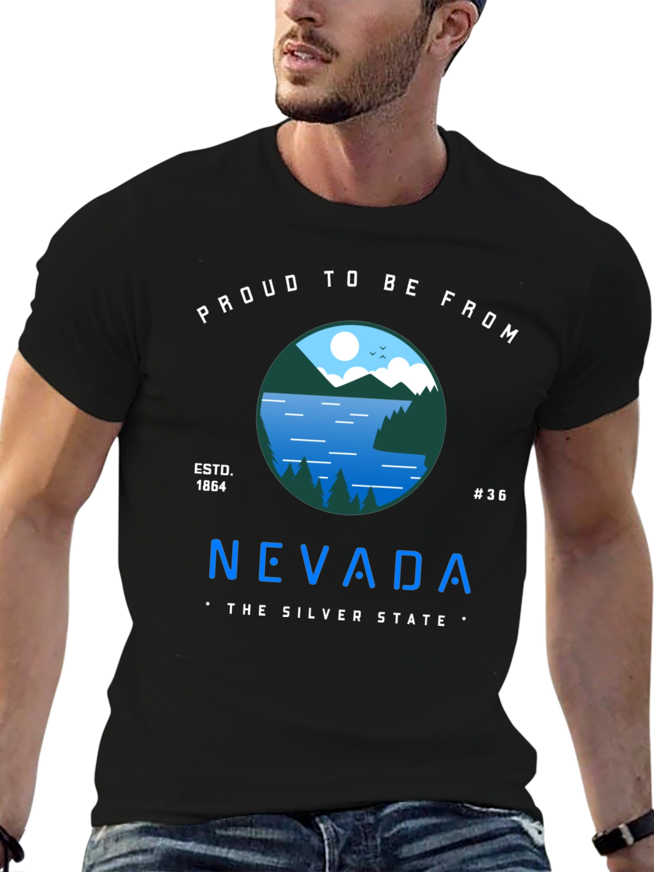 Nevada Pride T-Shirt - The Silver State Tee
