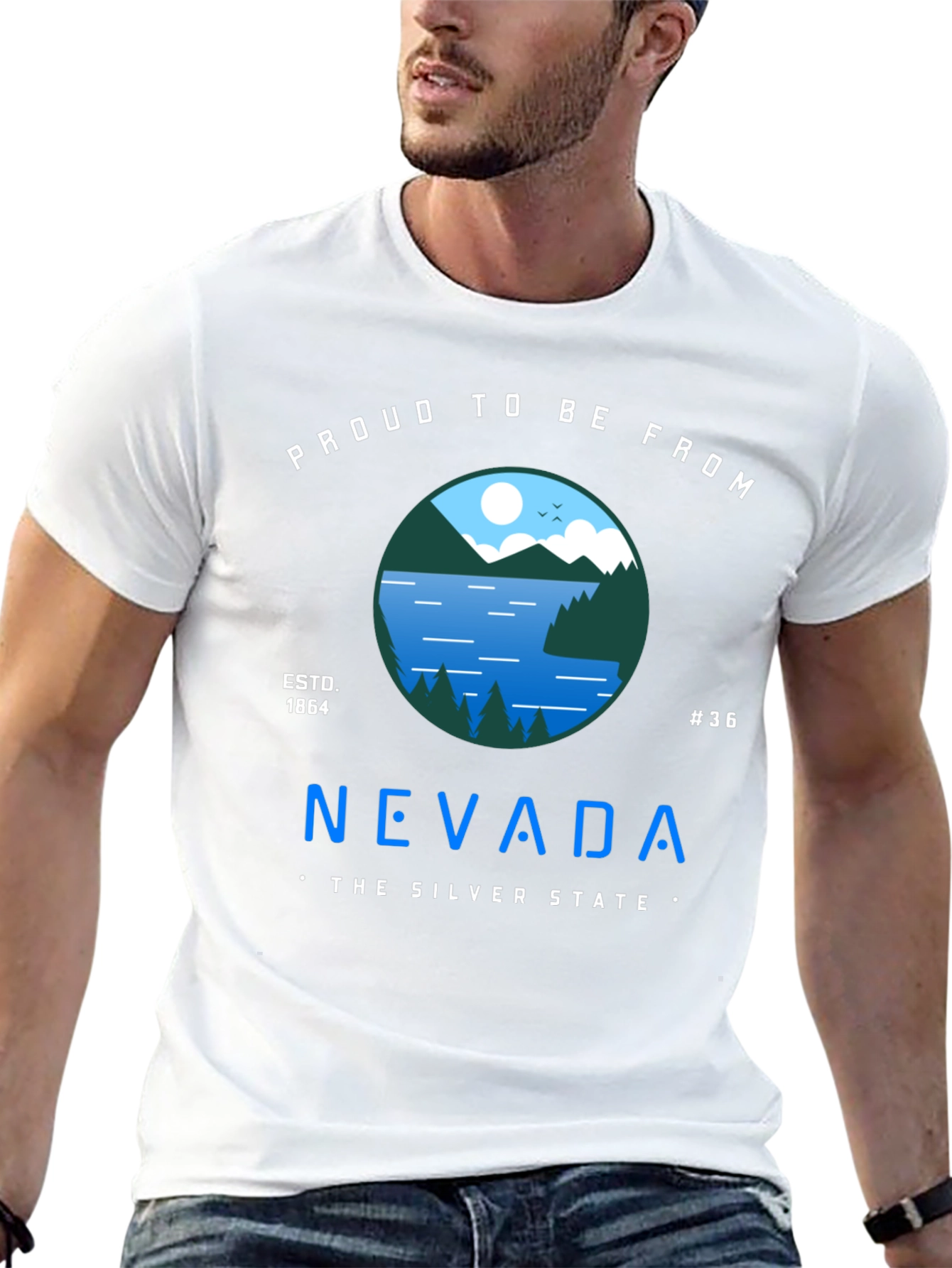 Nevada Pride T-Shirt - The Silver State Tee