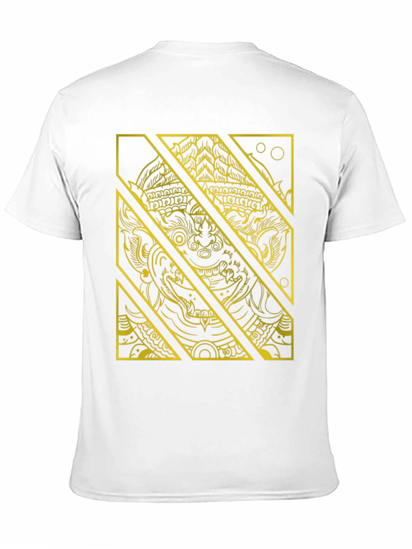 Hanuman Graphic Tee - Striking Black T-Shirt