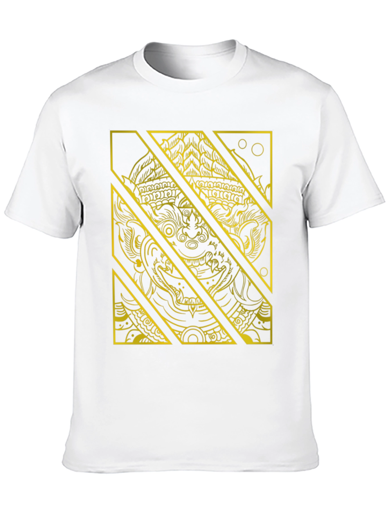 Hanuman Graphic Tee - Striking Black T-Shirt