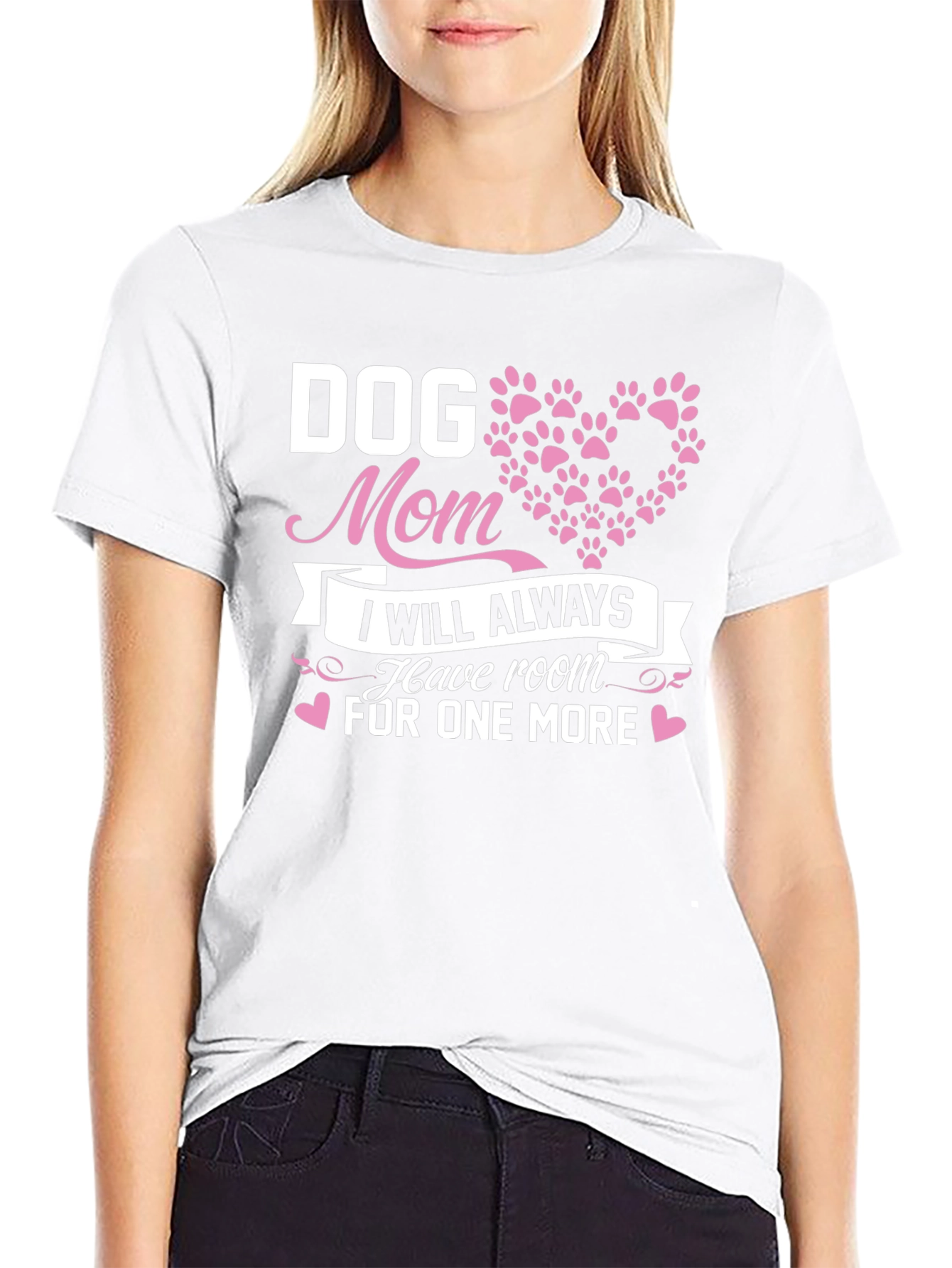 Dog Mom Graphic T-Shirt
