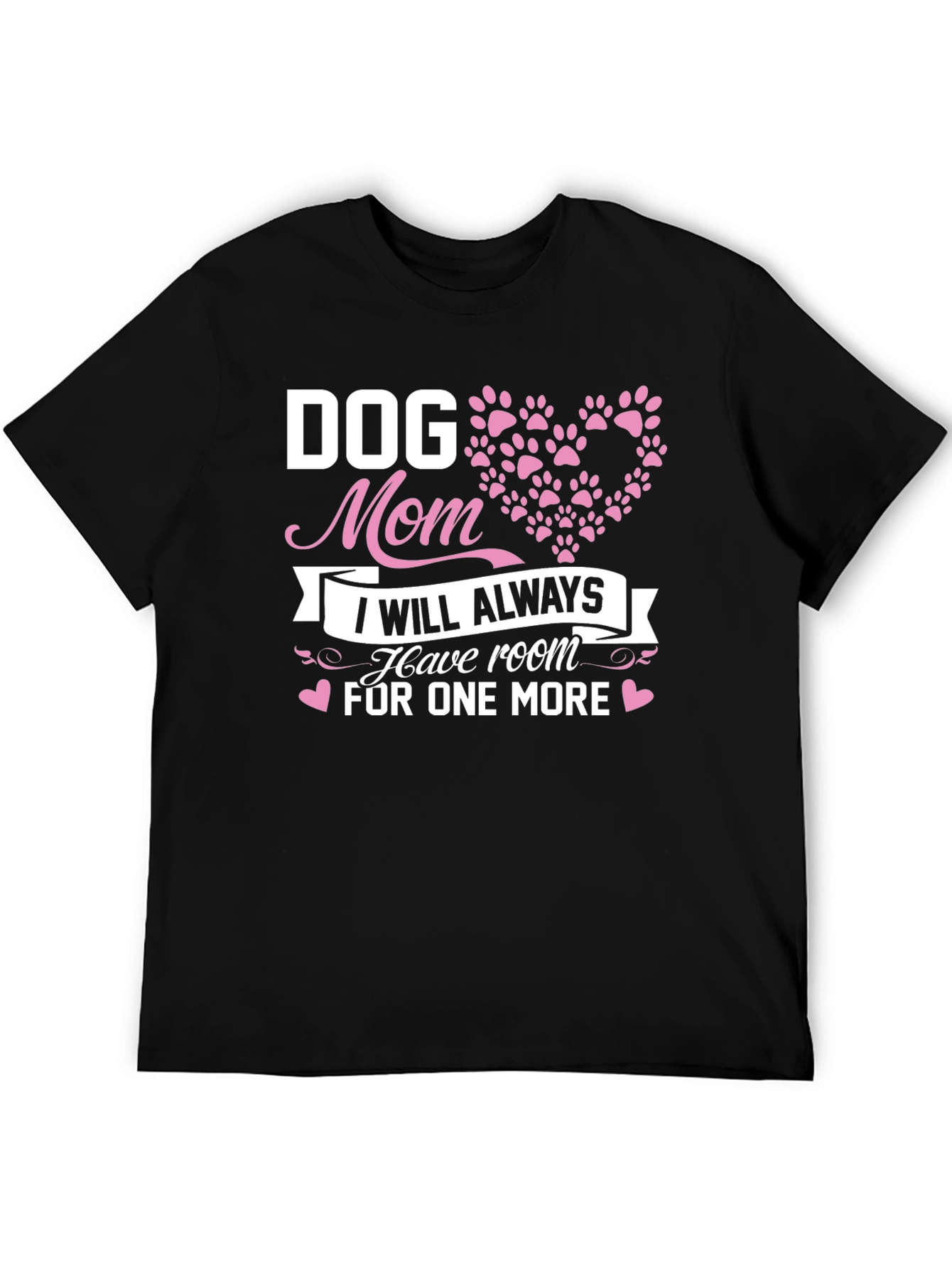 Dog Mom Graphic T-Shirt